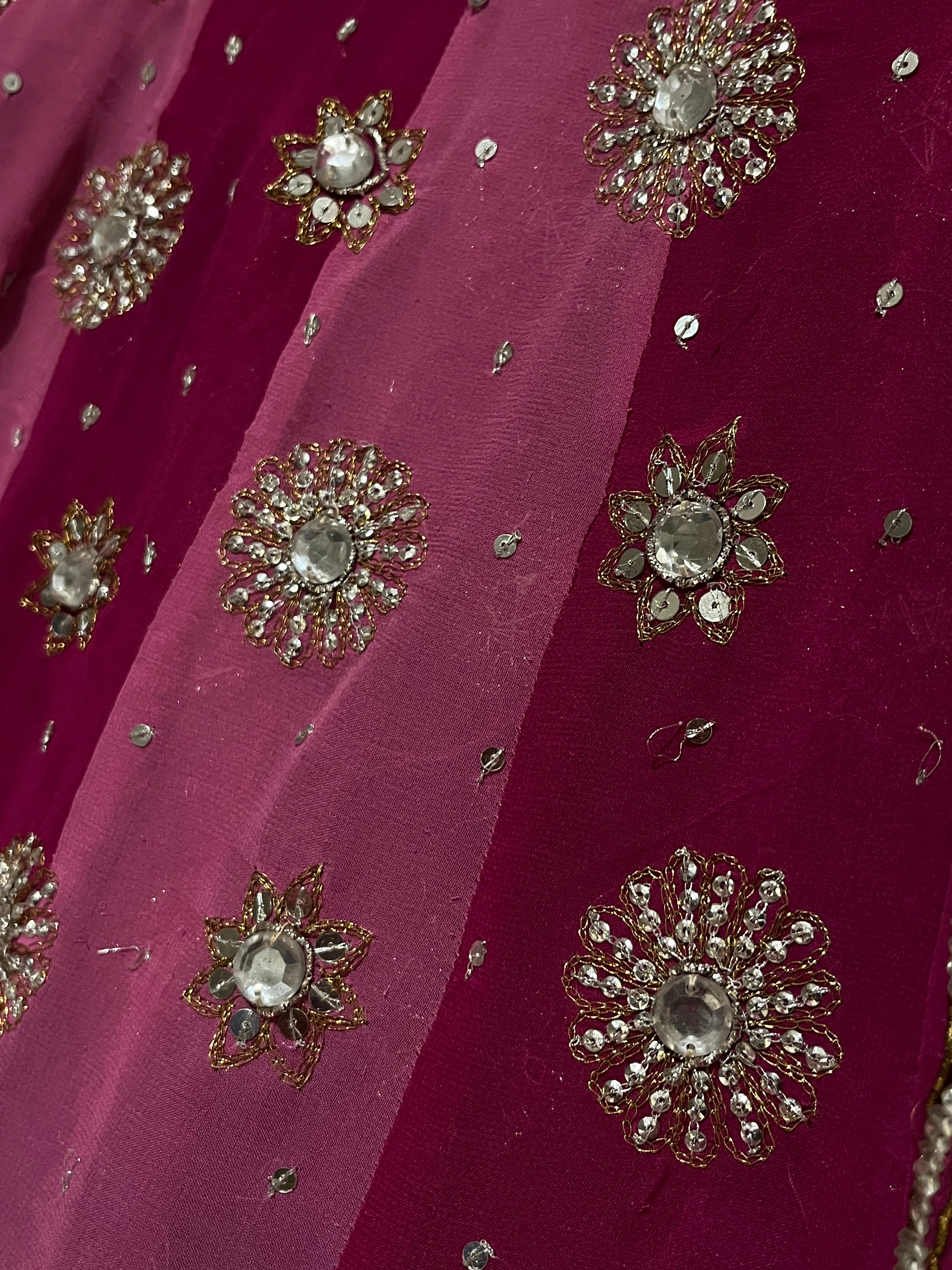 Shades of Pink Lehenga Set