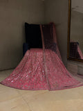 Shimmer Pink Glam Lehenga Set