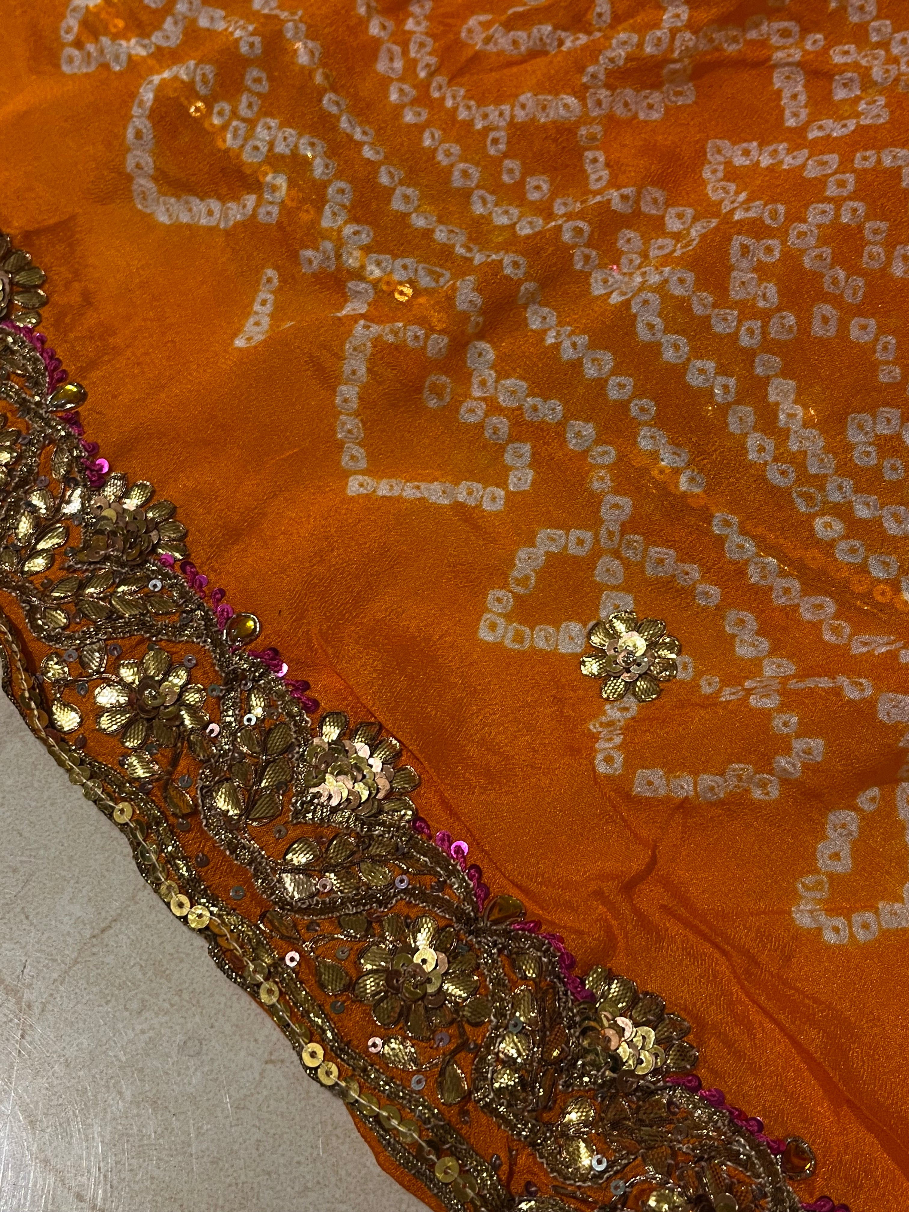 Traditional Bandej Lehenga Set