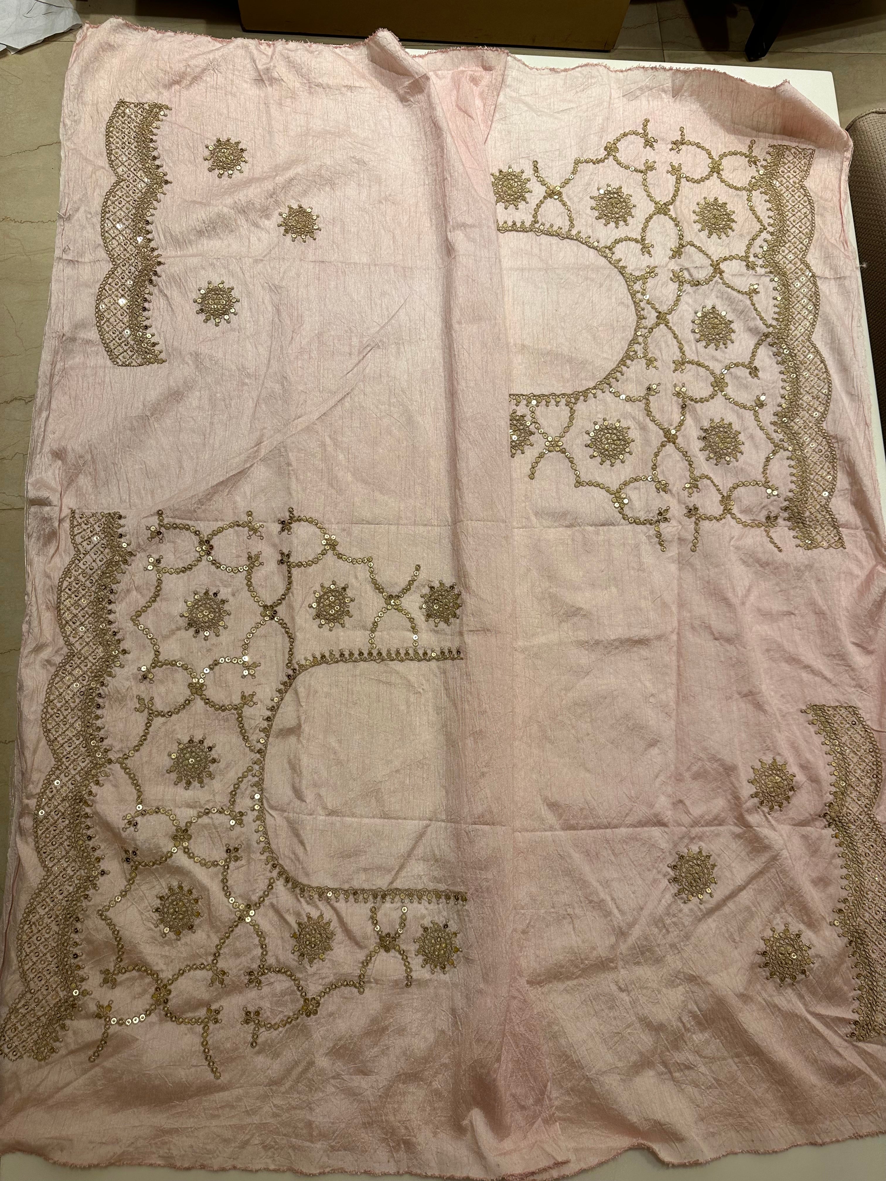 Dori Sequins Rajwada saree