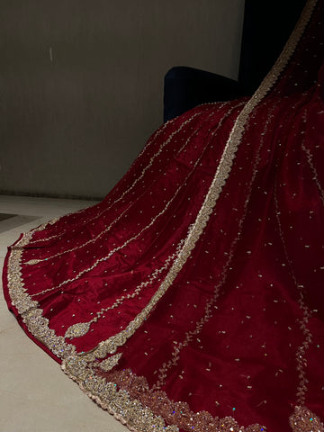 Traditional jaipuri Zardozi Lehenga Set