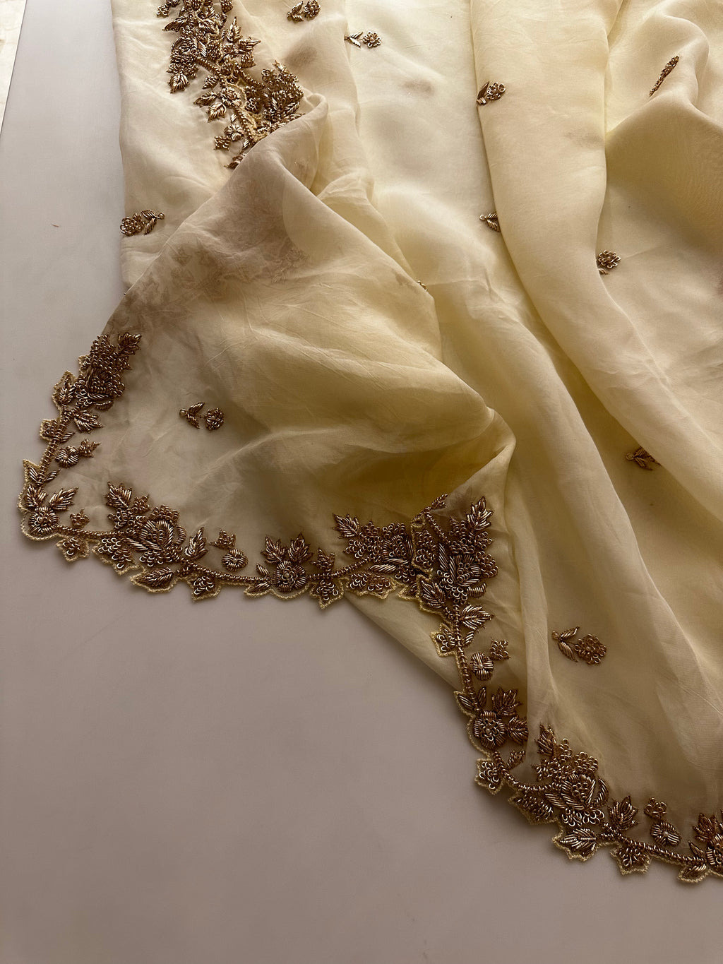 Chaand Zardozi Saree