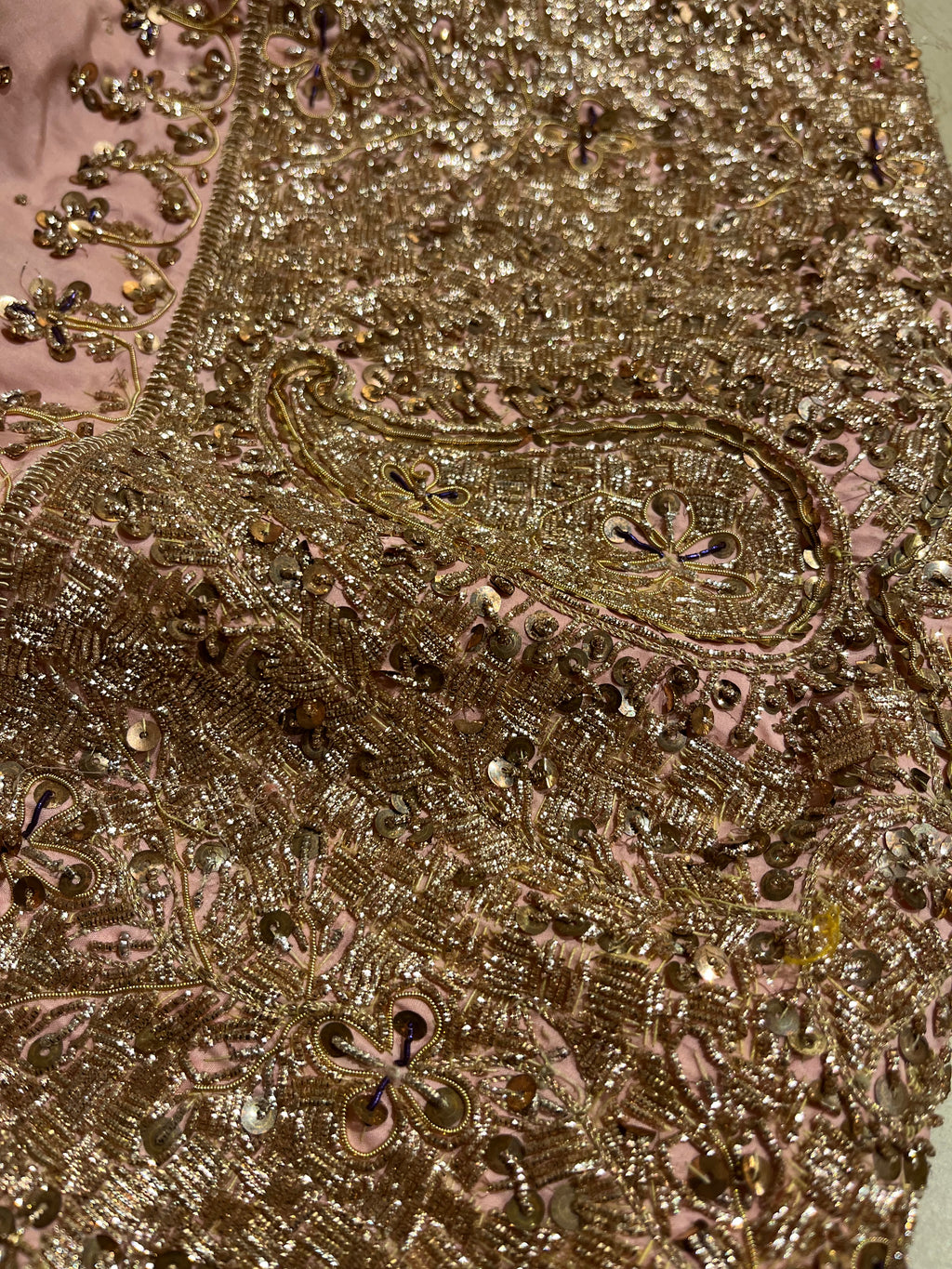 Pastel Pink & Golden Charm Lehenga Set