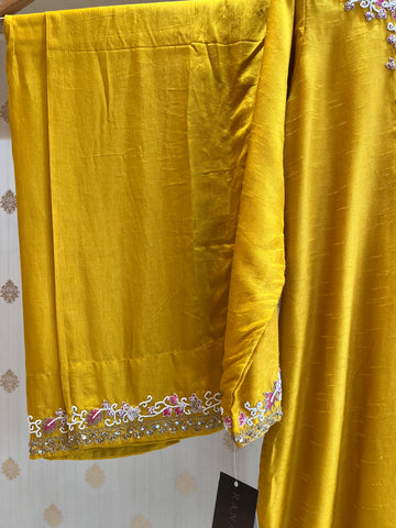 Raw Silk Suit Set