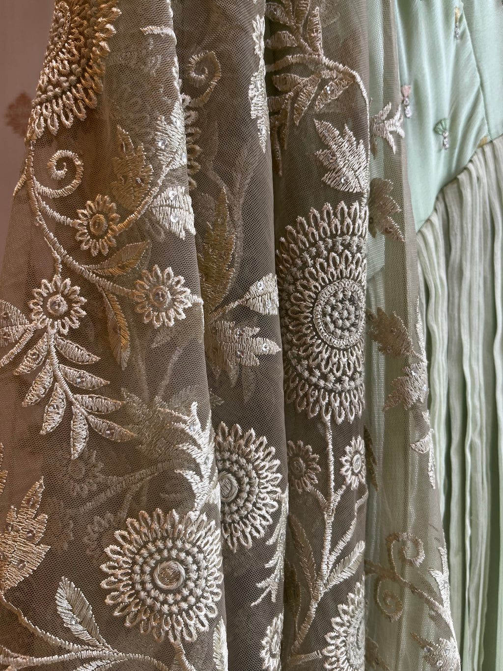 Elaichi Green Anarkali Set