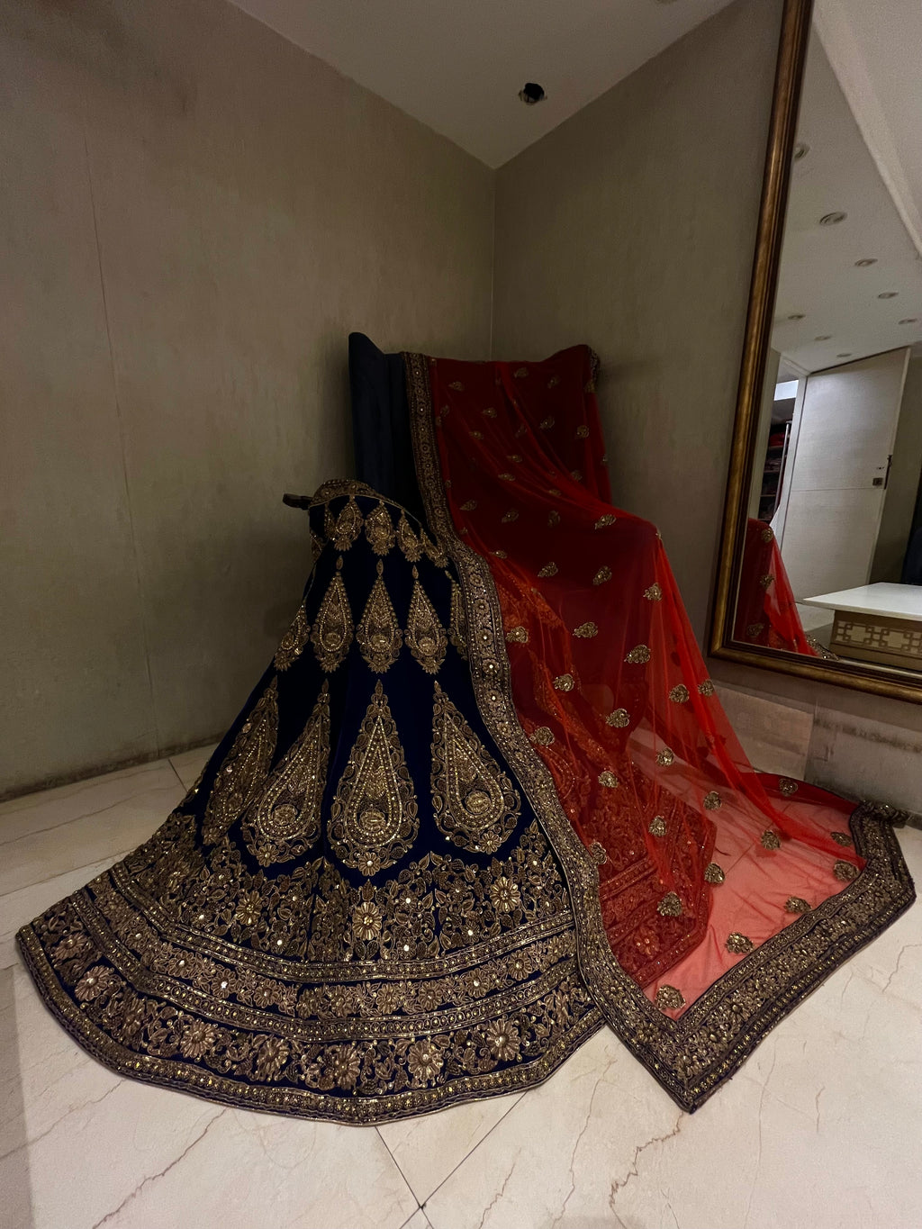 Mughal Zardozi Lehenga
