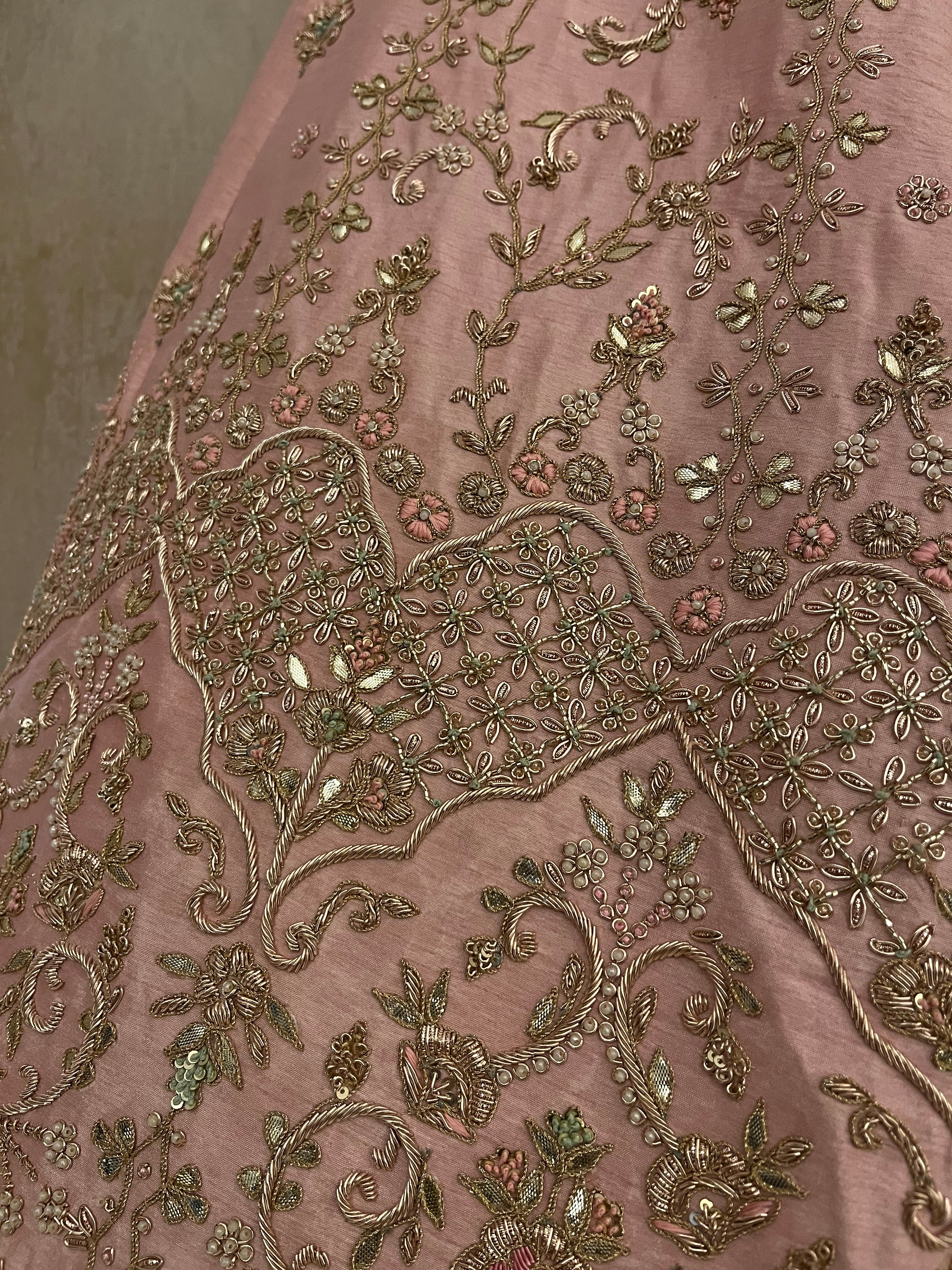 Malvika Zardozi Lehenga Set