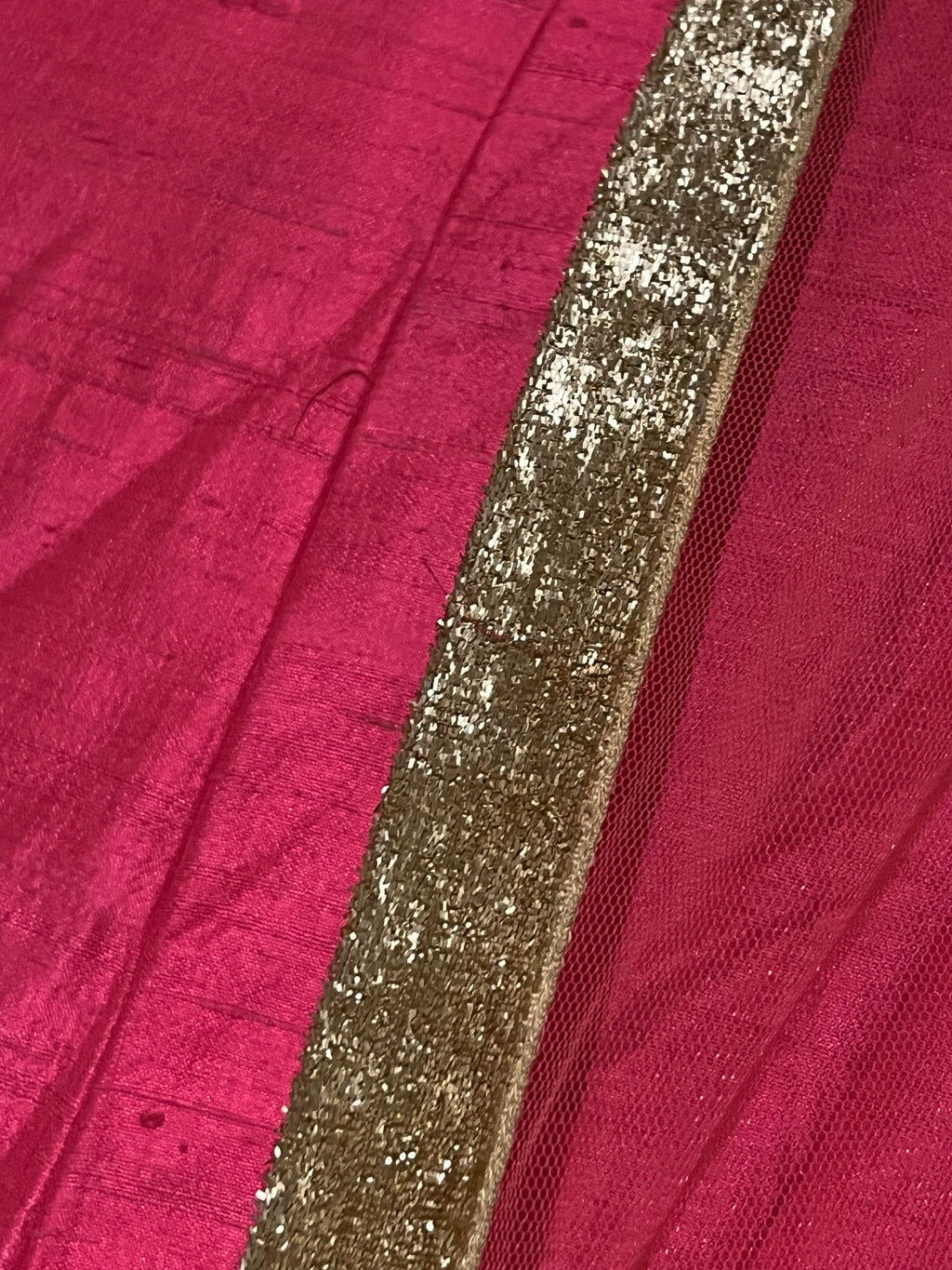 evening pink lehenga set