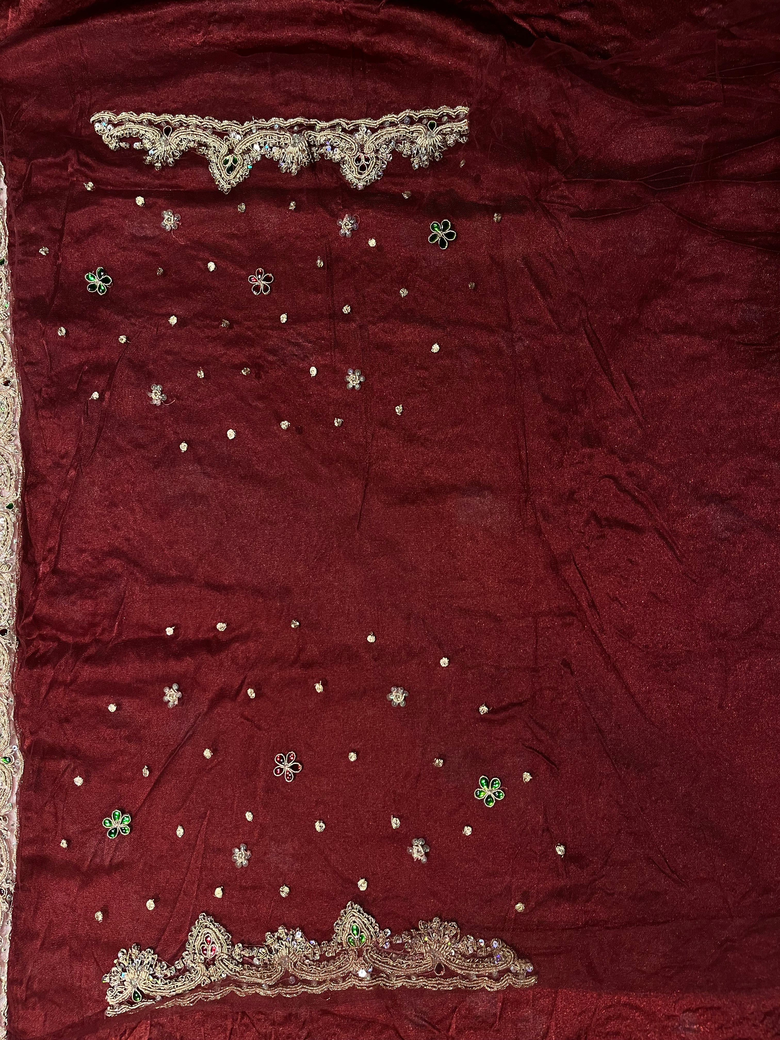 Rajwada style net lehenga set