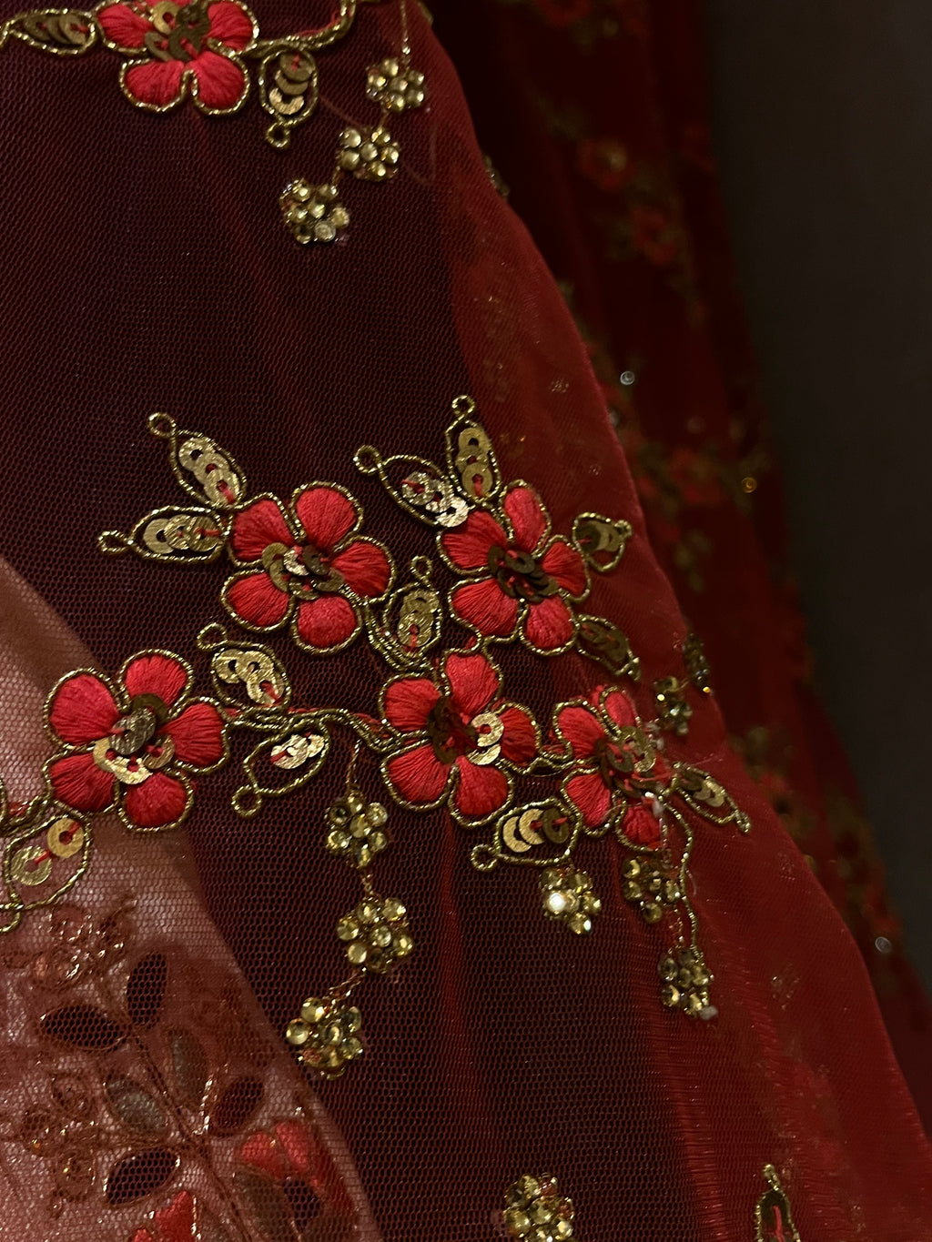 Ivory Silk Lehenga Set