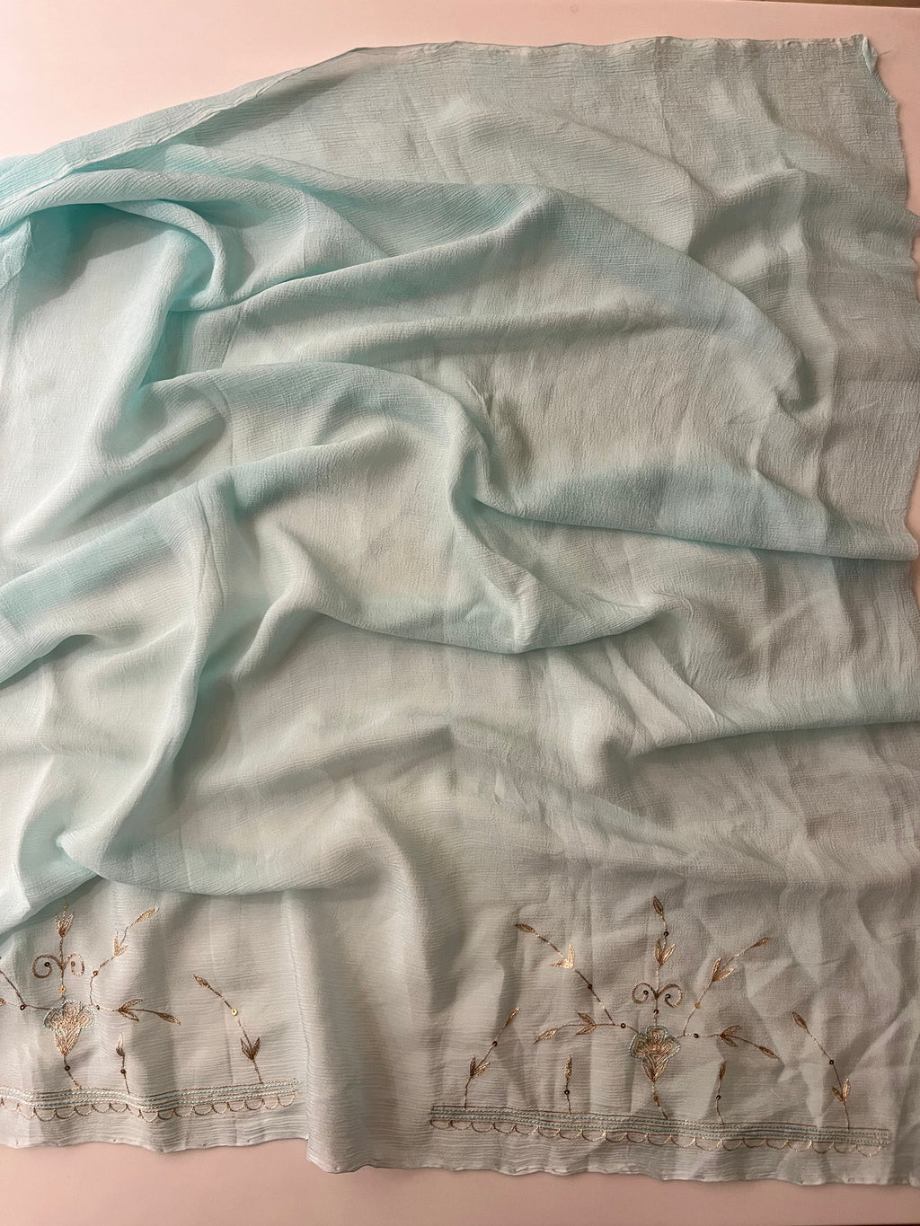 Baisaa Jaipuri Aari work saree
