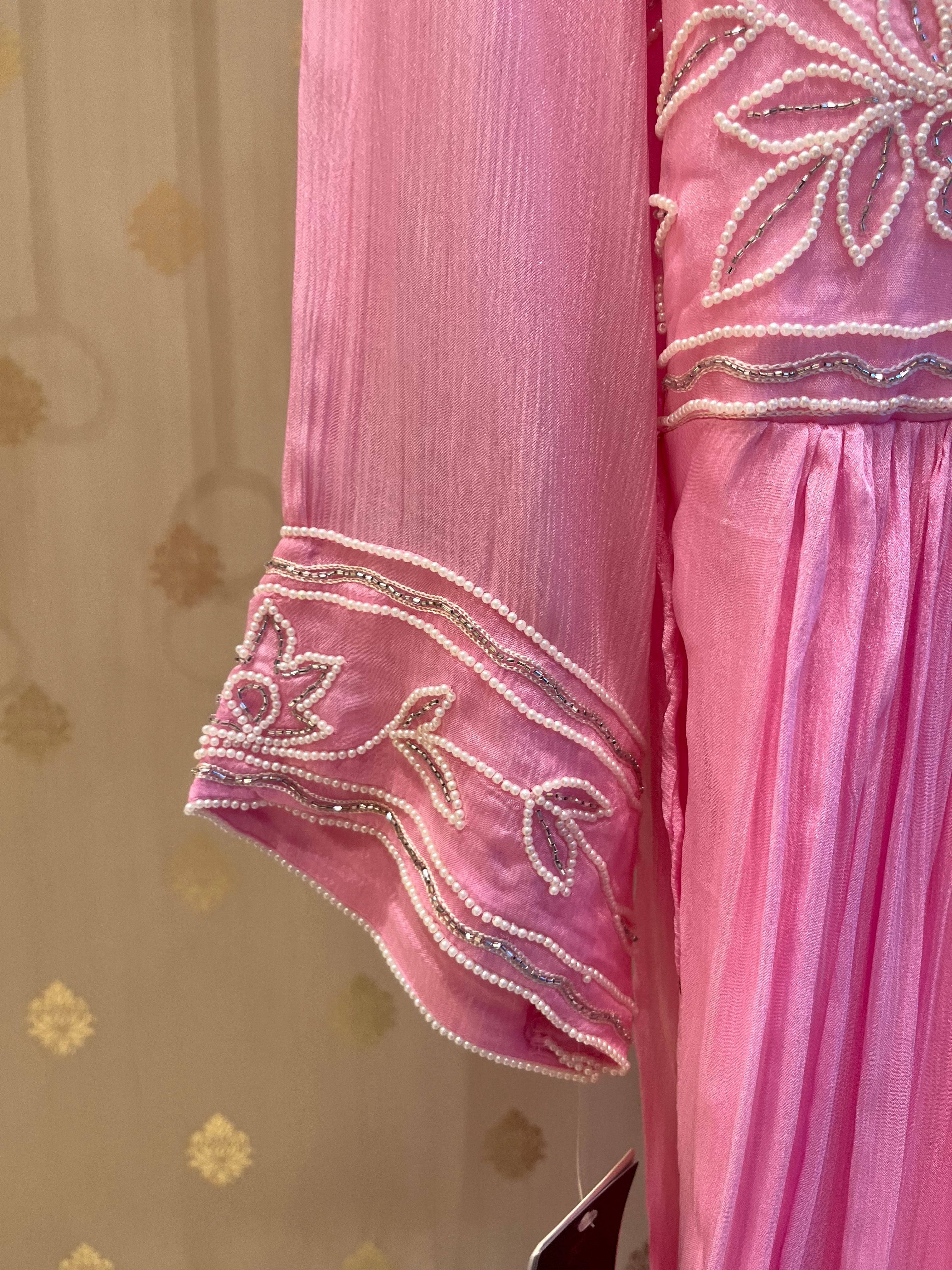 Pink Ombré Anarkali