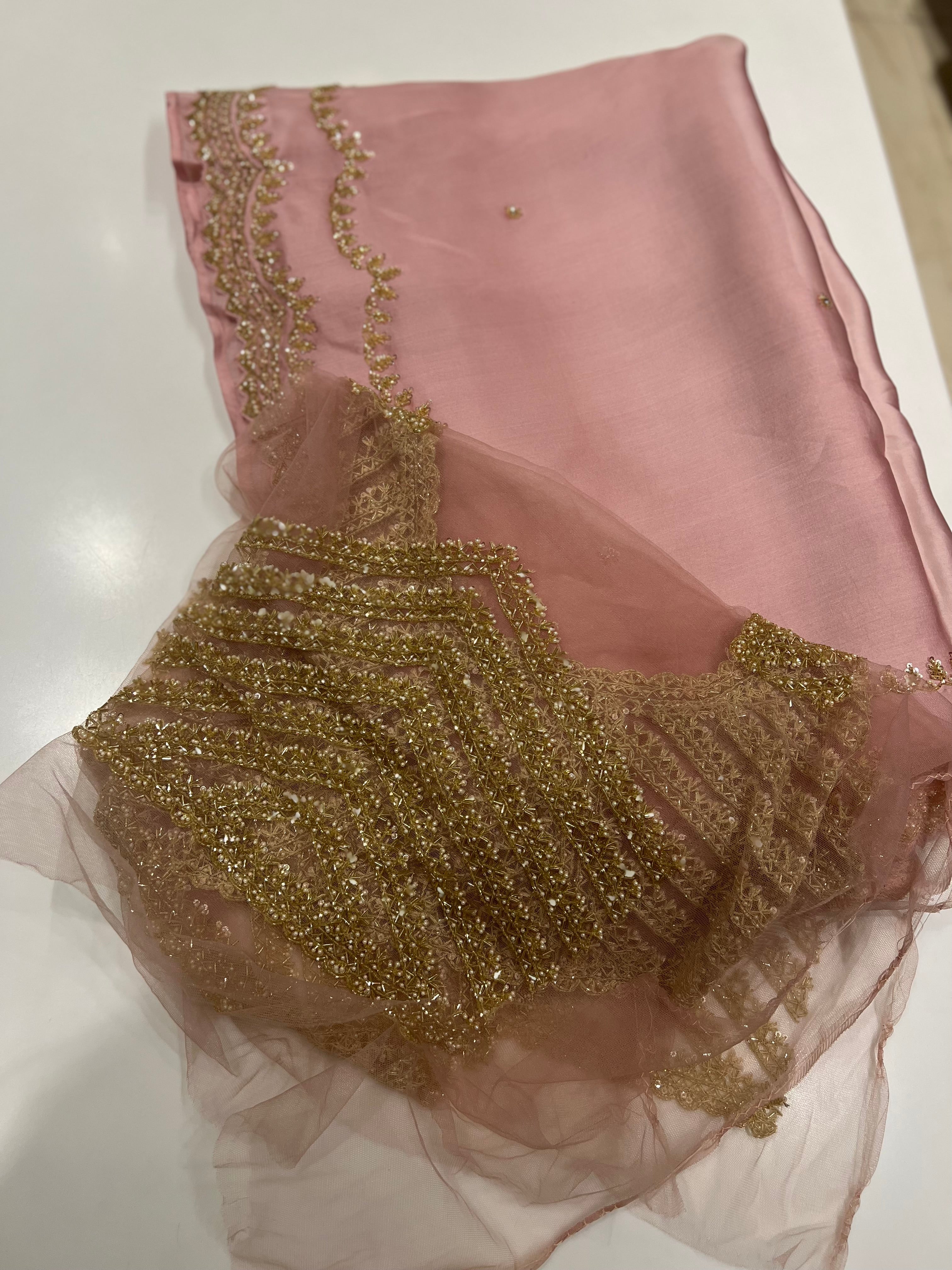 Lush Pink Exclusive saree