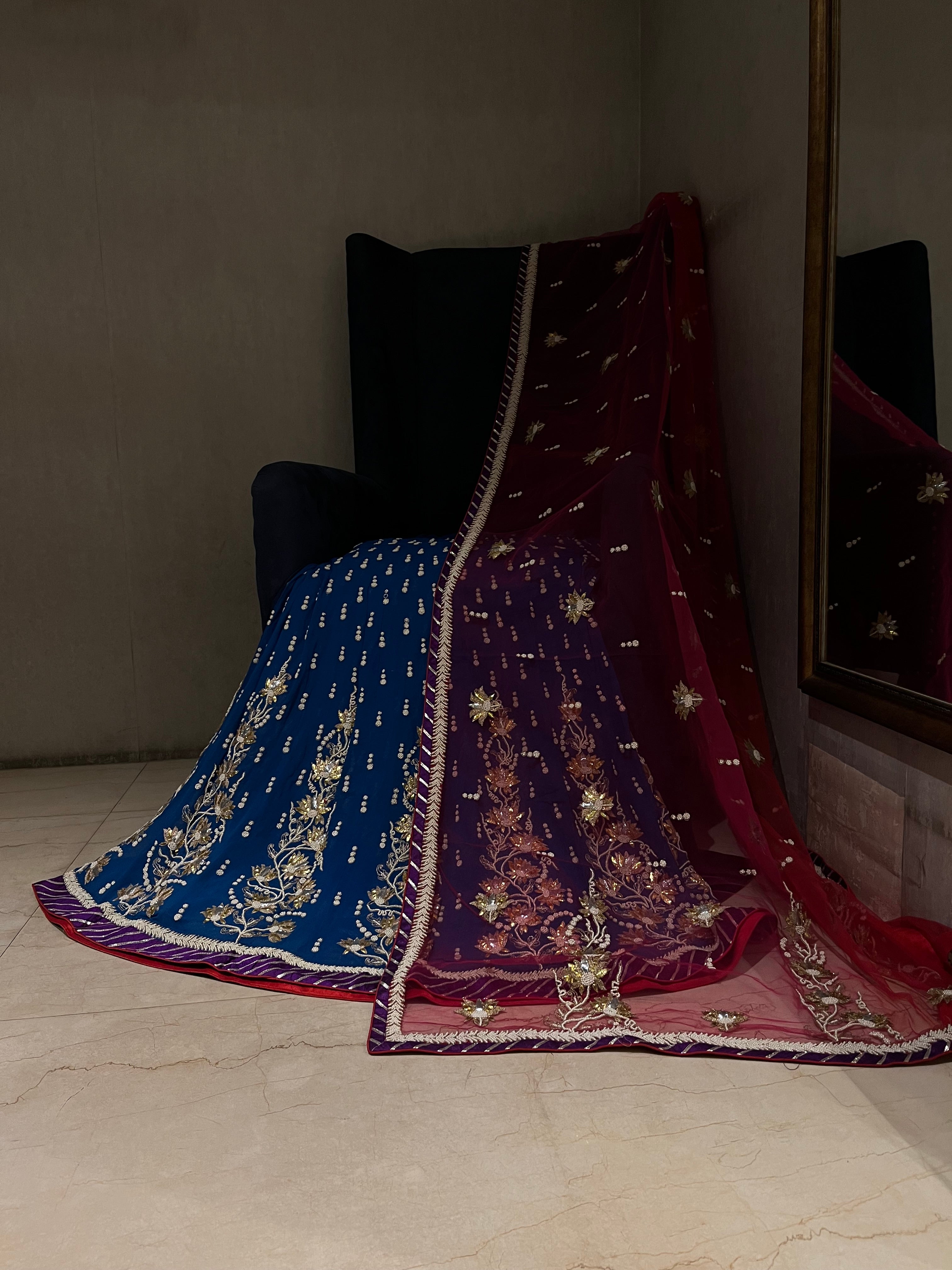 Traditional A-Line Lehenga Set