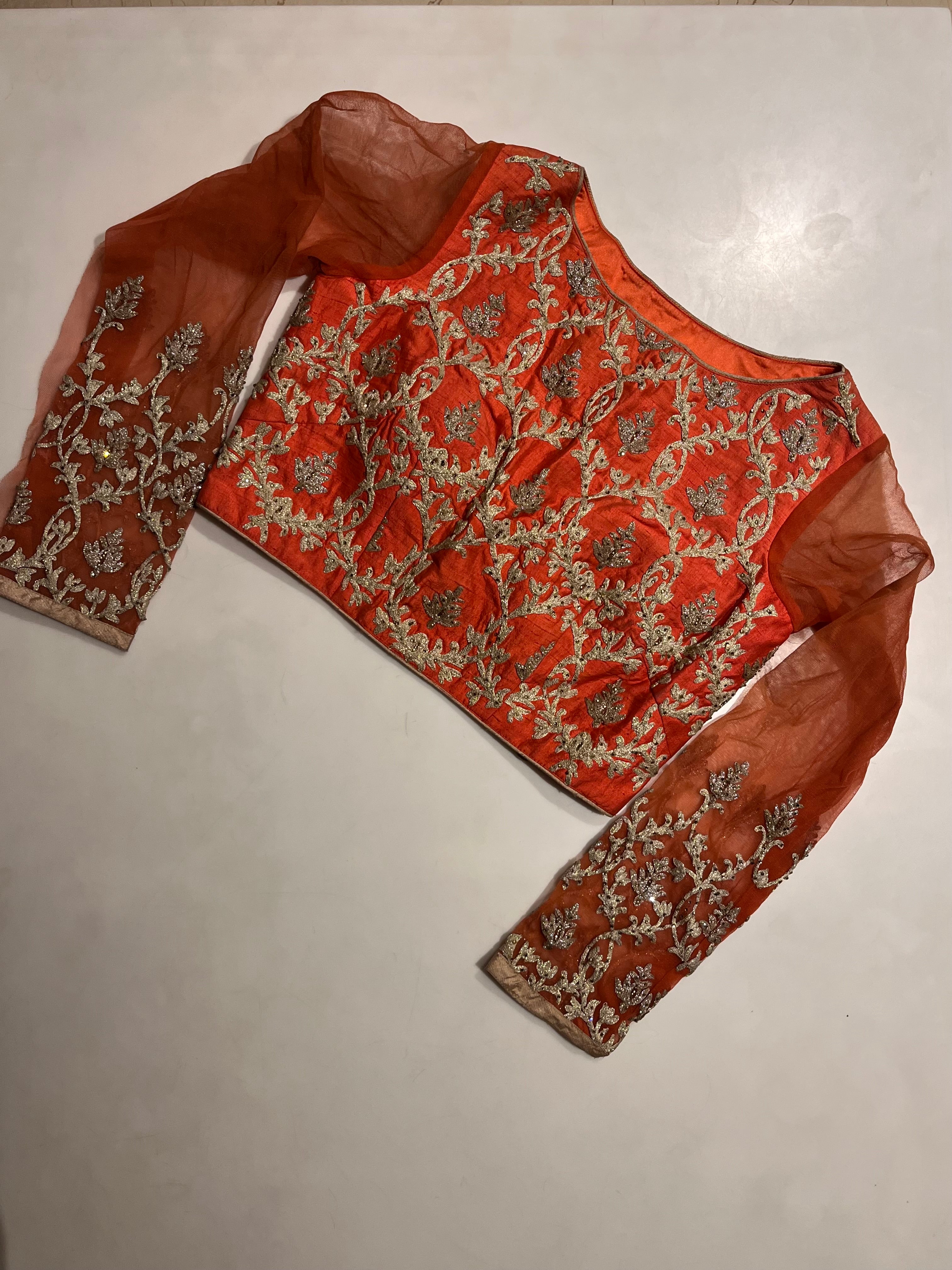 evening pink lehenga set