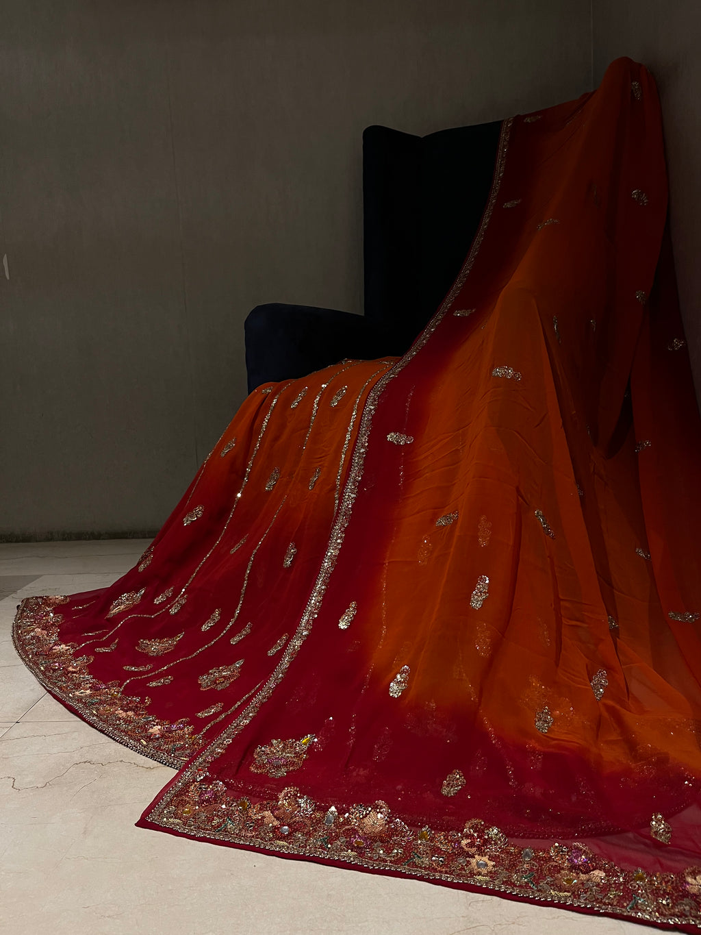 Traditional Pure Georgette Lehenga set