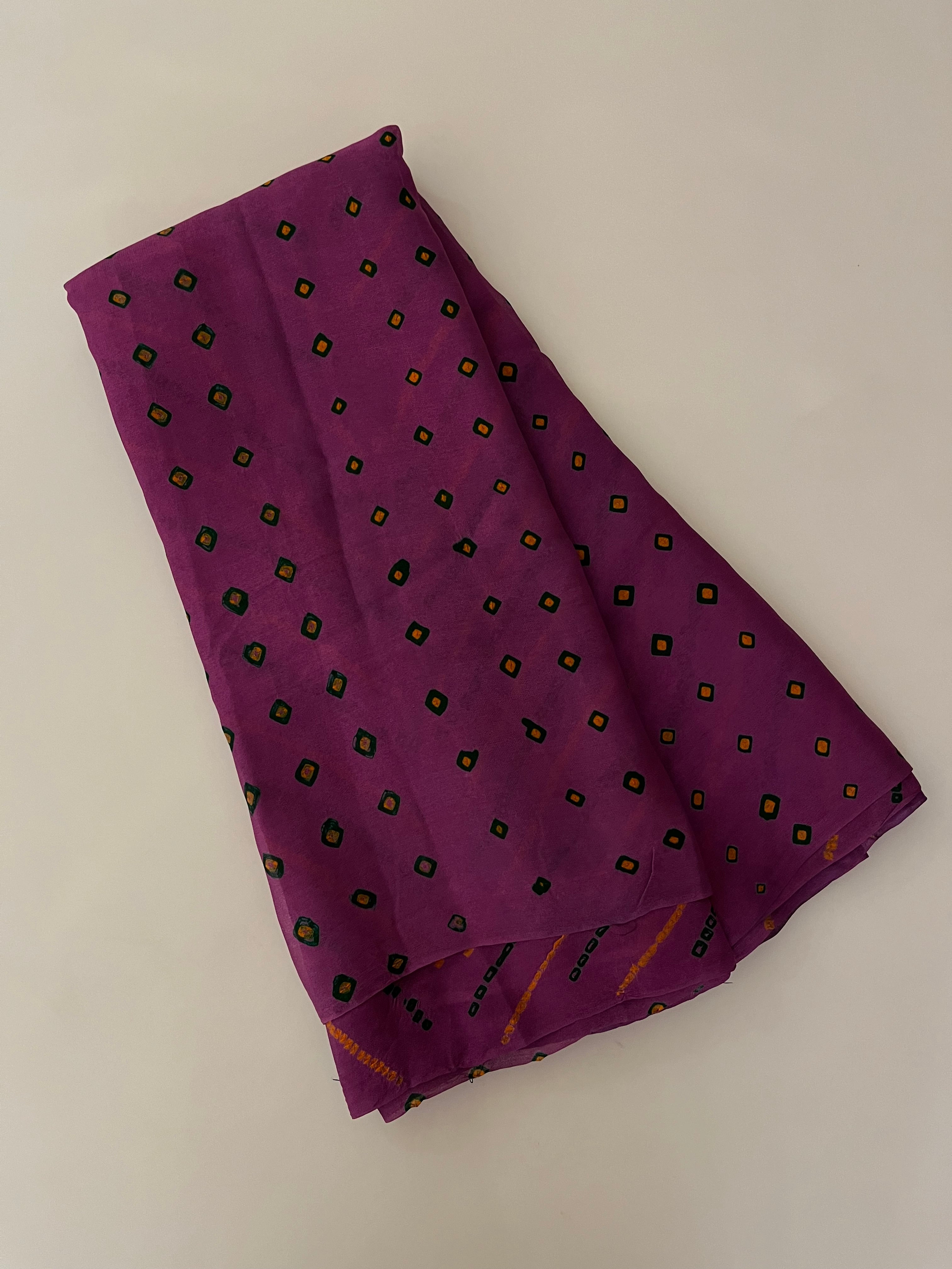 magenta Bandej saree
