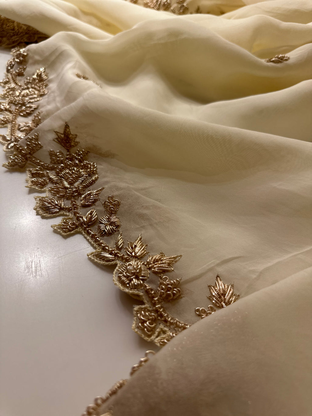 Chaand Zardozi Saree