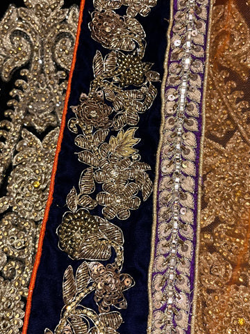 Mughal Style bridal lehenga set