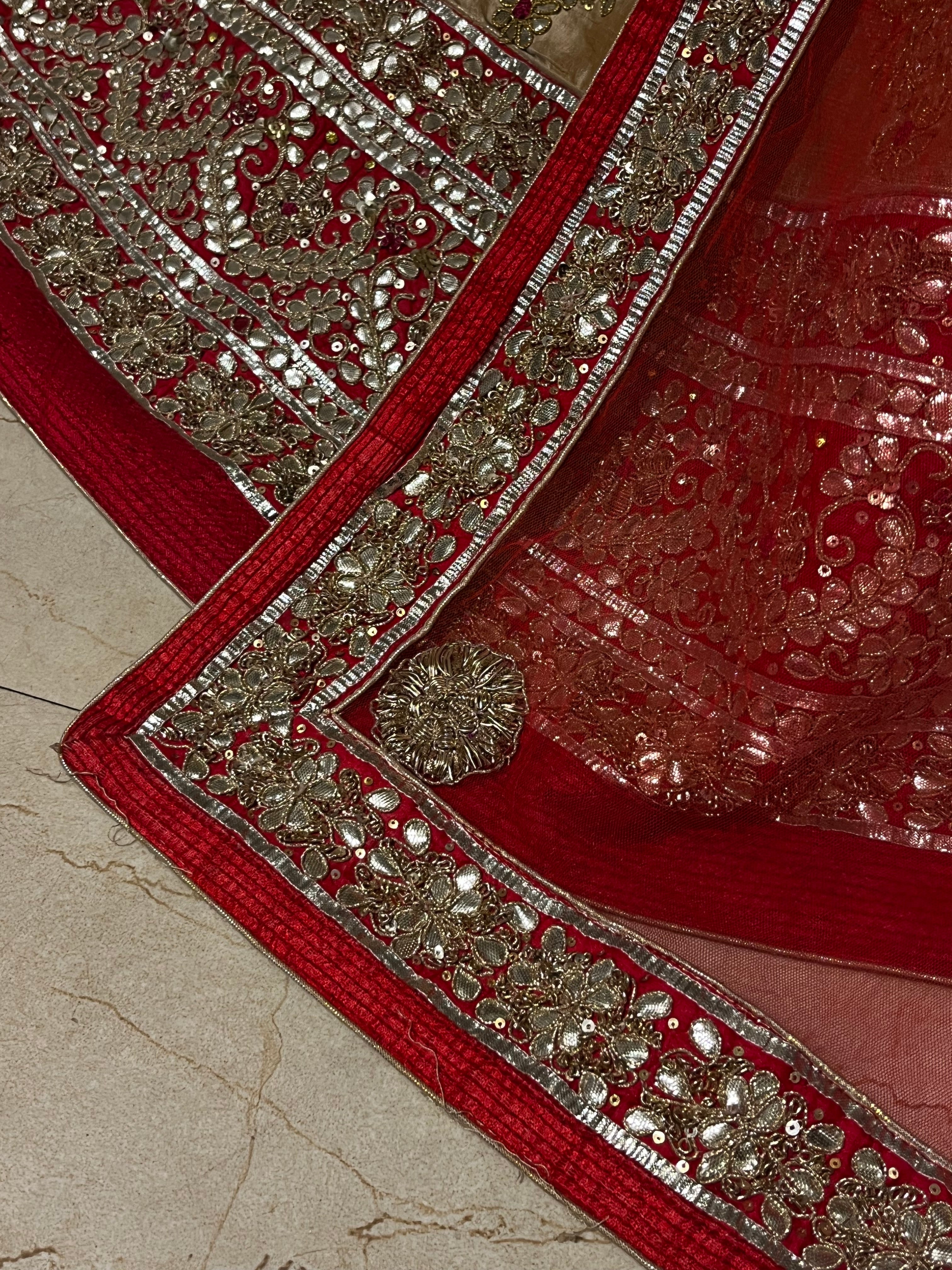 Gold Traditional Lehenga