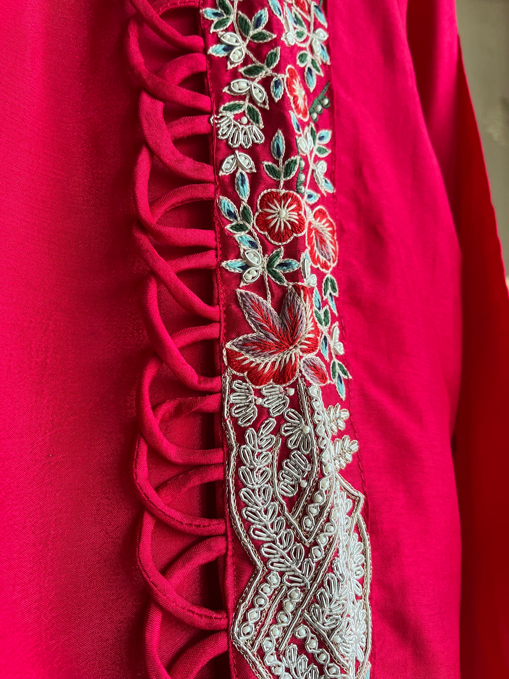 Bright Pink Indoor-Western Set