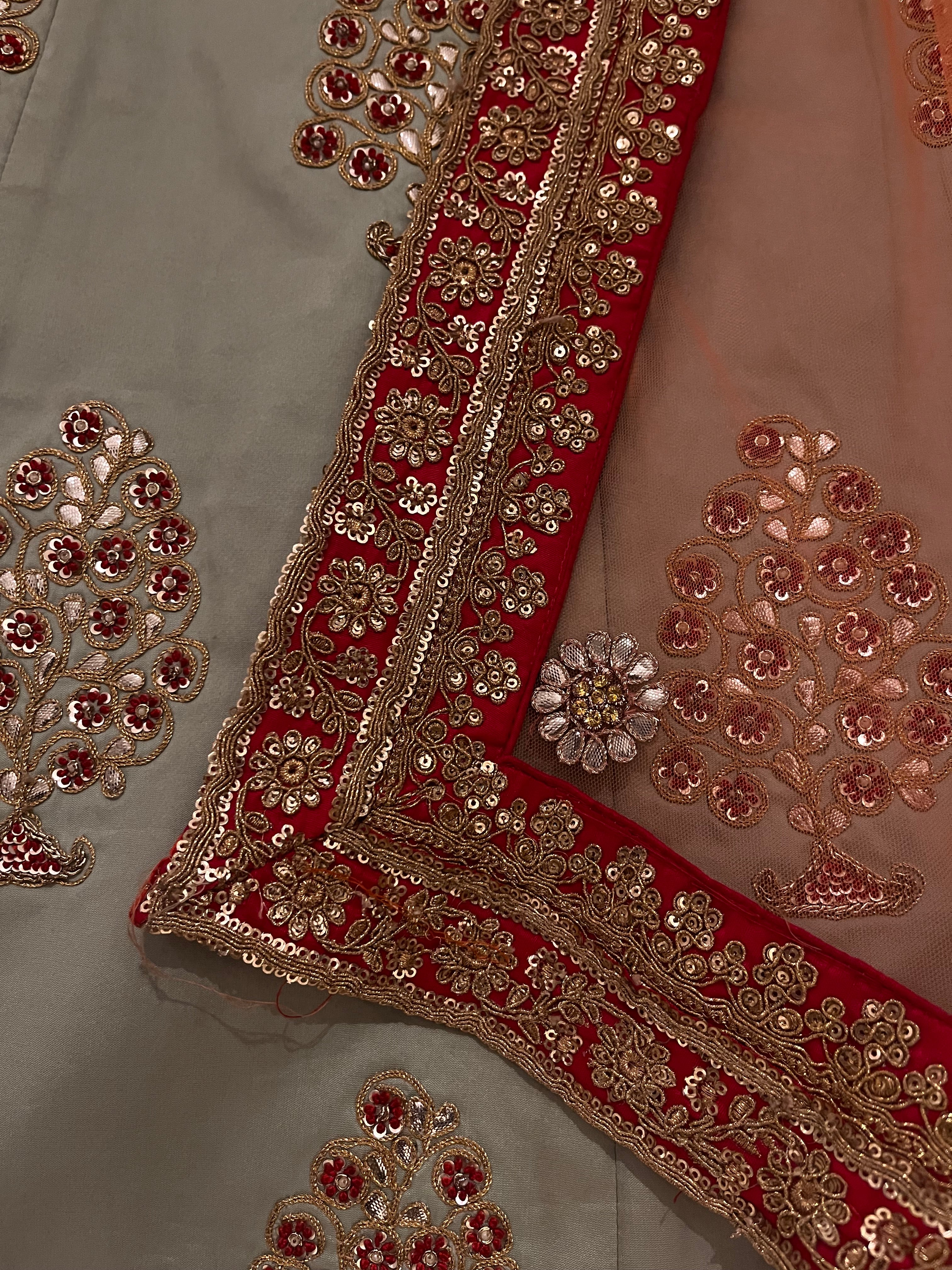 Mint Green Lehenga Set