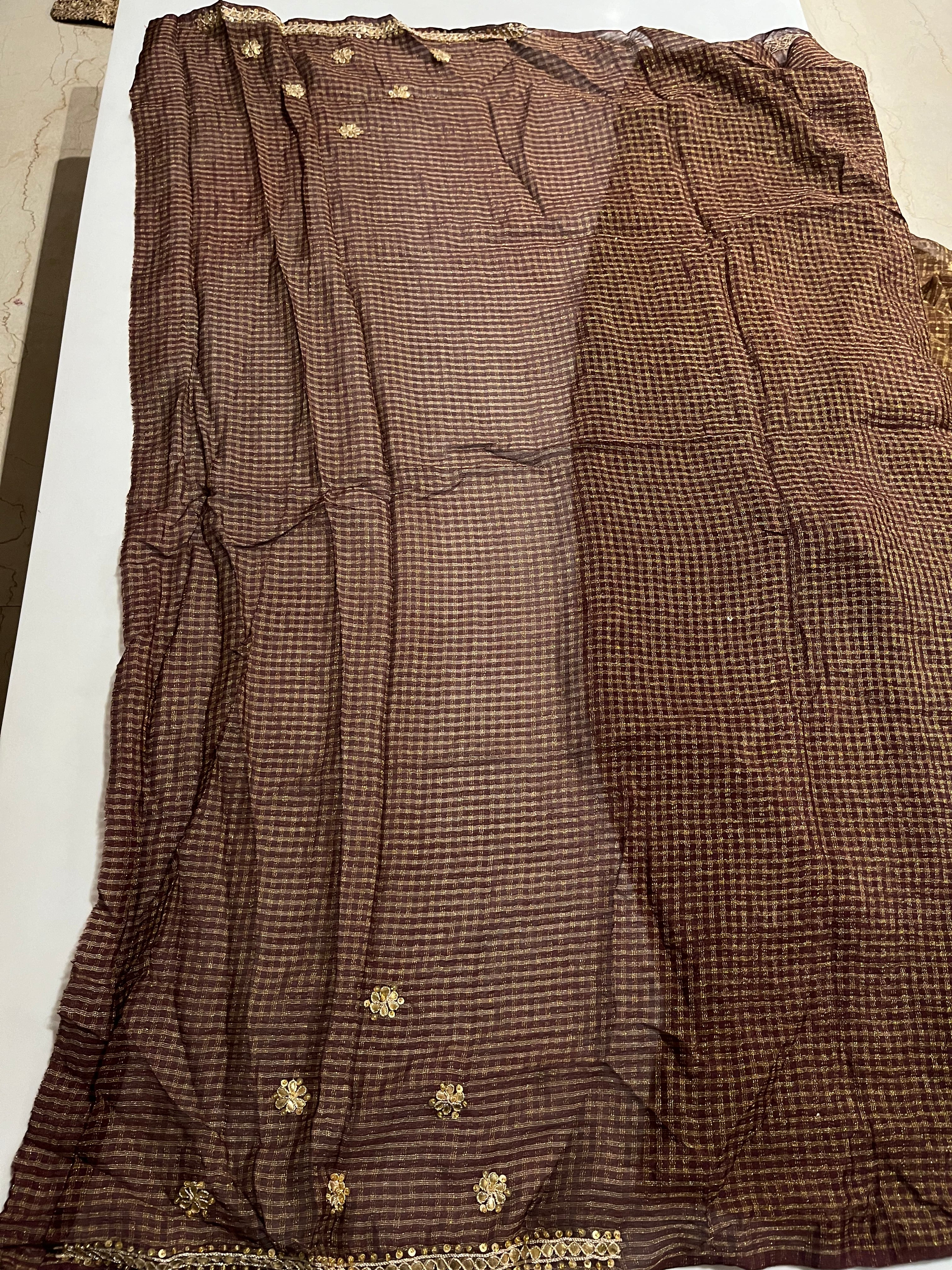 Coffee Brown Lehenga Set
