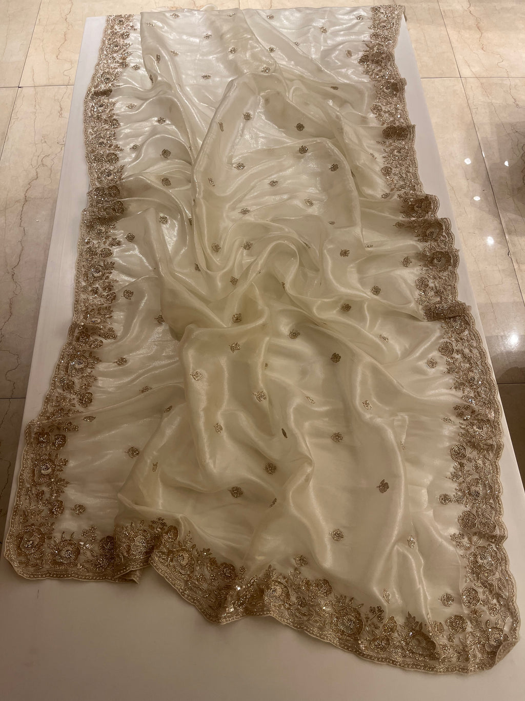 royal zardozi saree