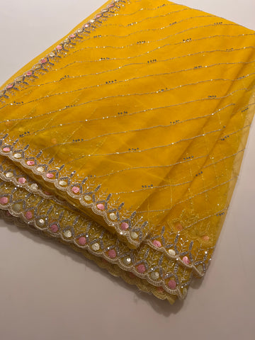 Summer Glam Net saree