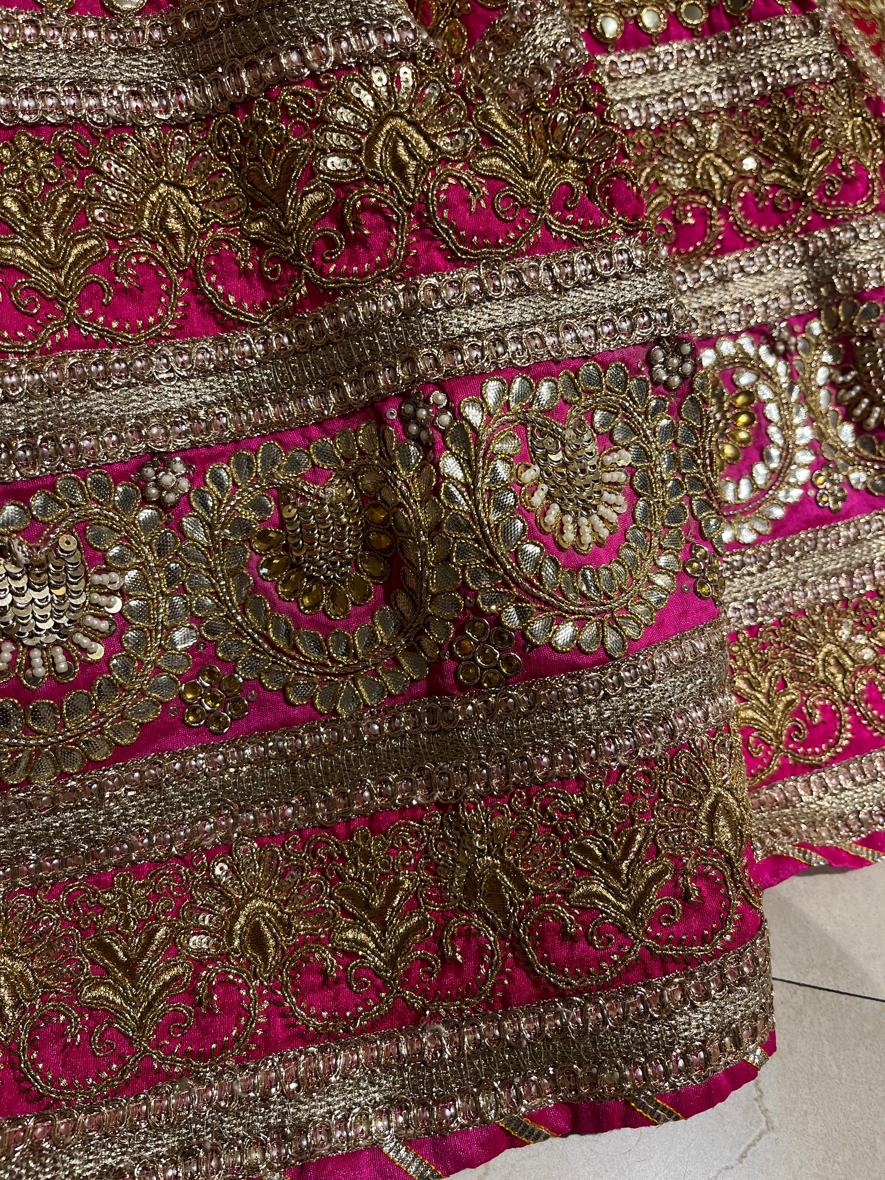 Rani Pink Traditional Lehenga Set