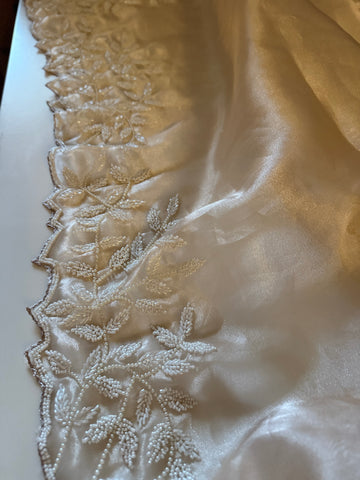 Débutante Champagne Saree