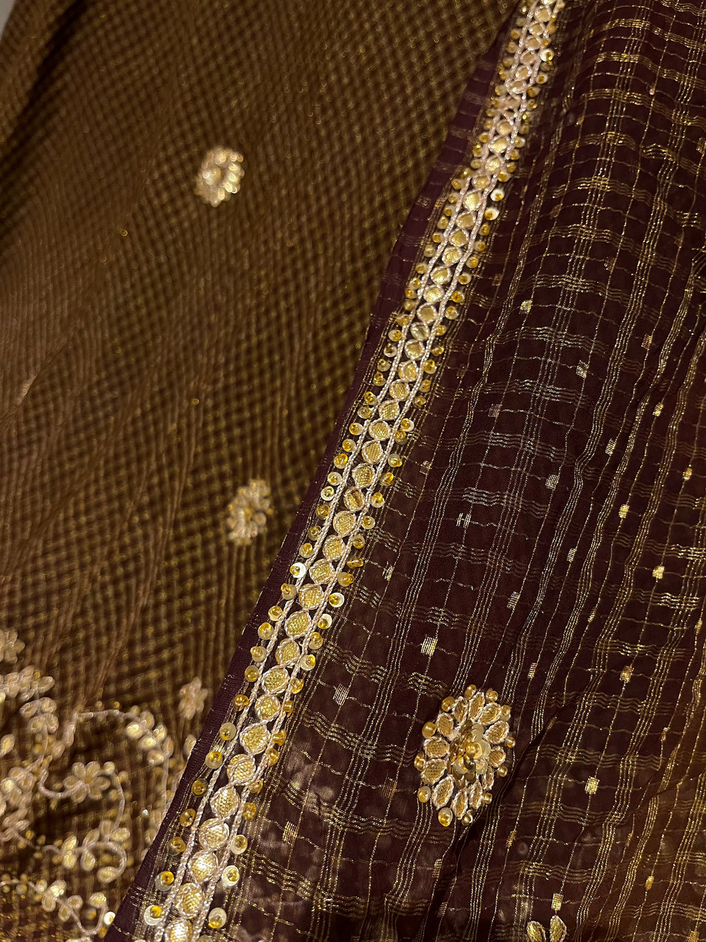 Coffee Brown Lehenga Set