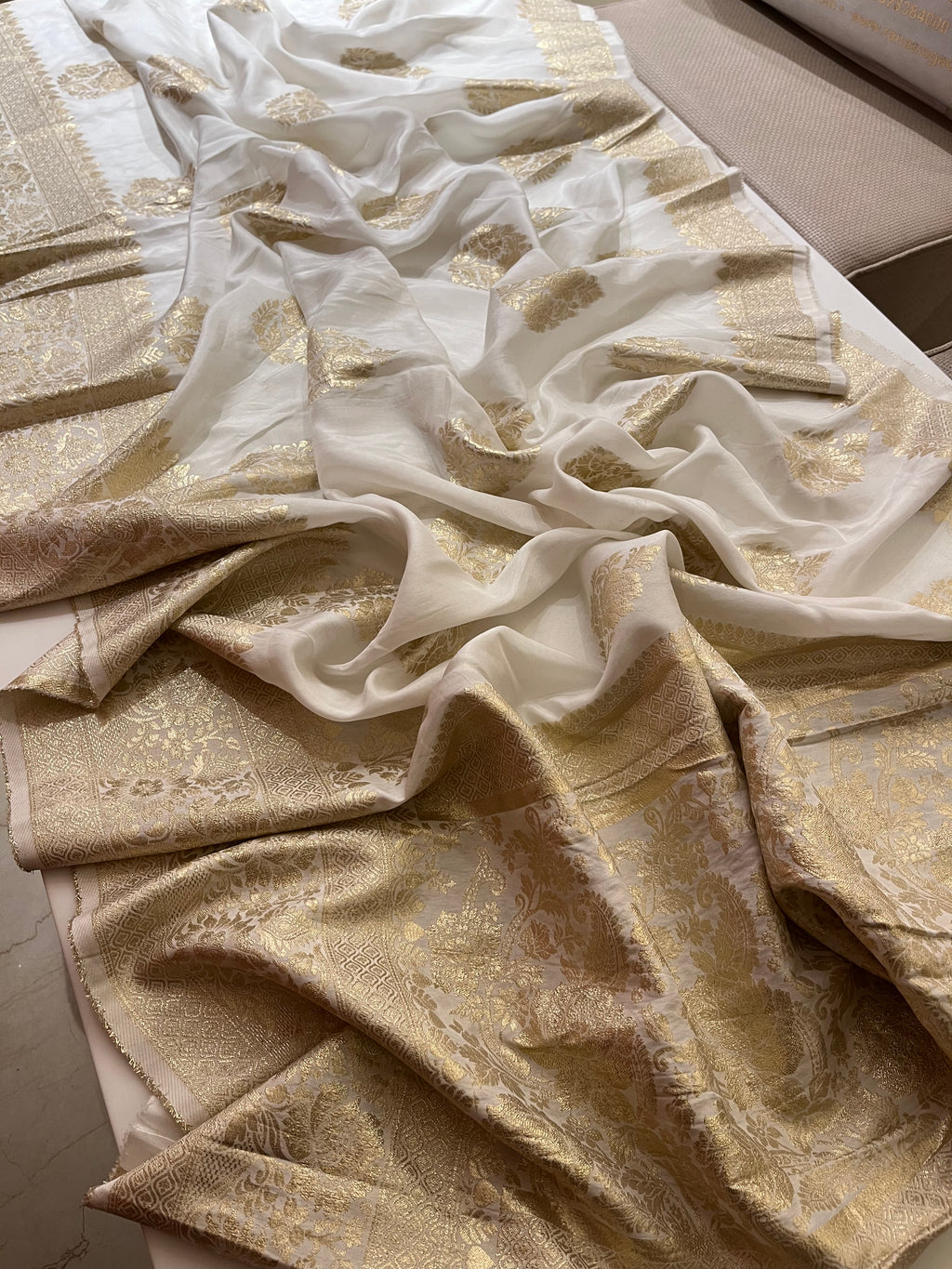 Gold Banaras Saree