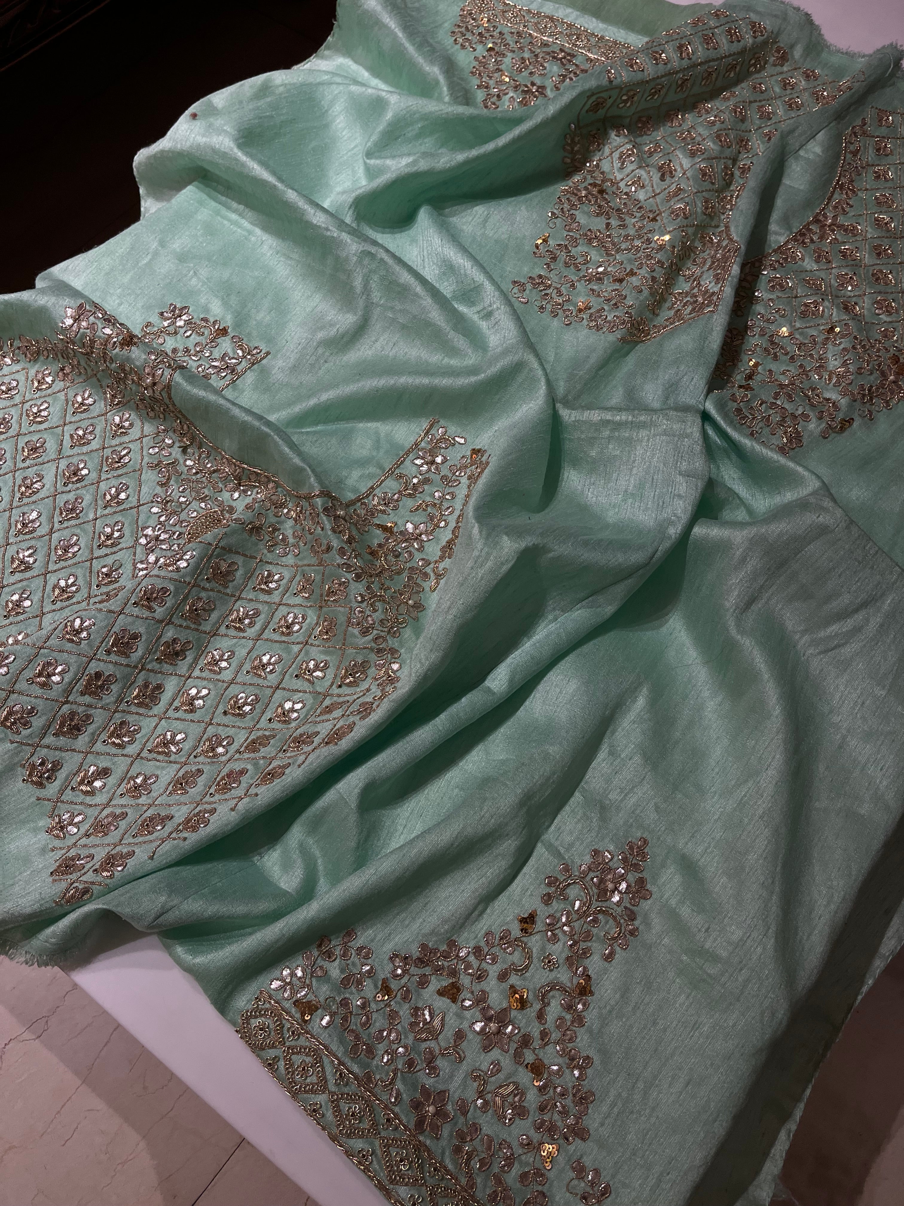 Mint Green Lehenga Set