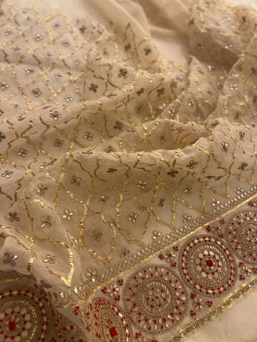 Ghoomar Rajputana saree