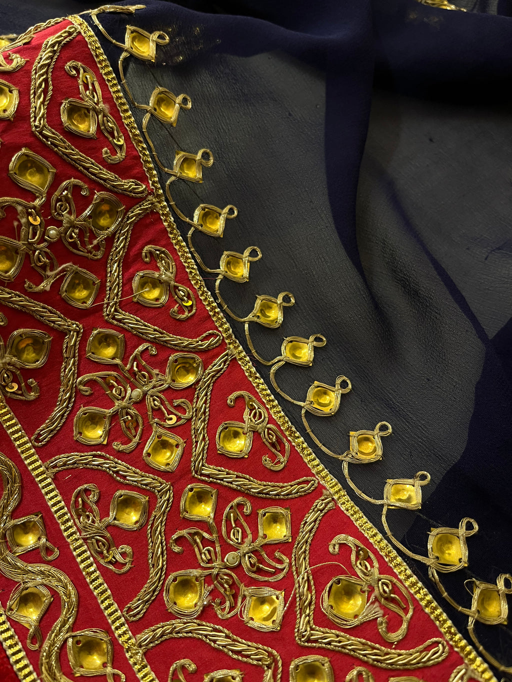Pure Georgette Marwari Saree