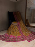 Bridal Heavy Zardozi Lehenga Set