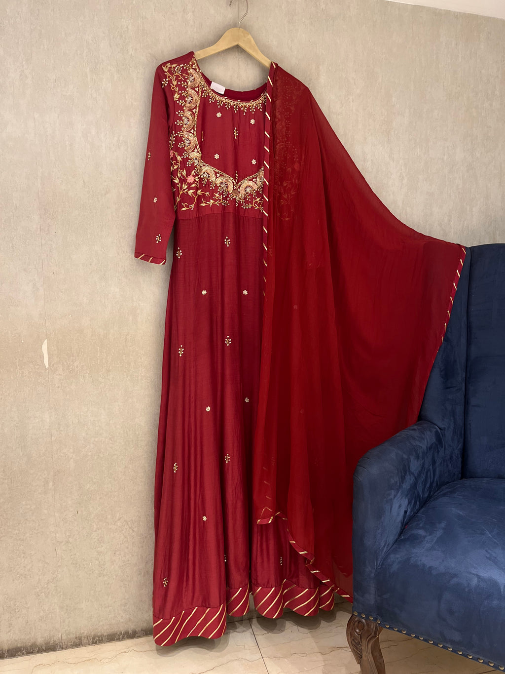 Full Length Anarkali Suit