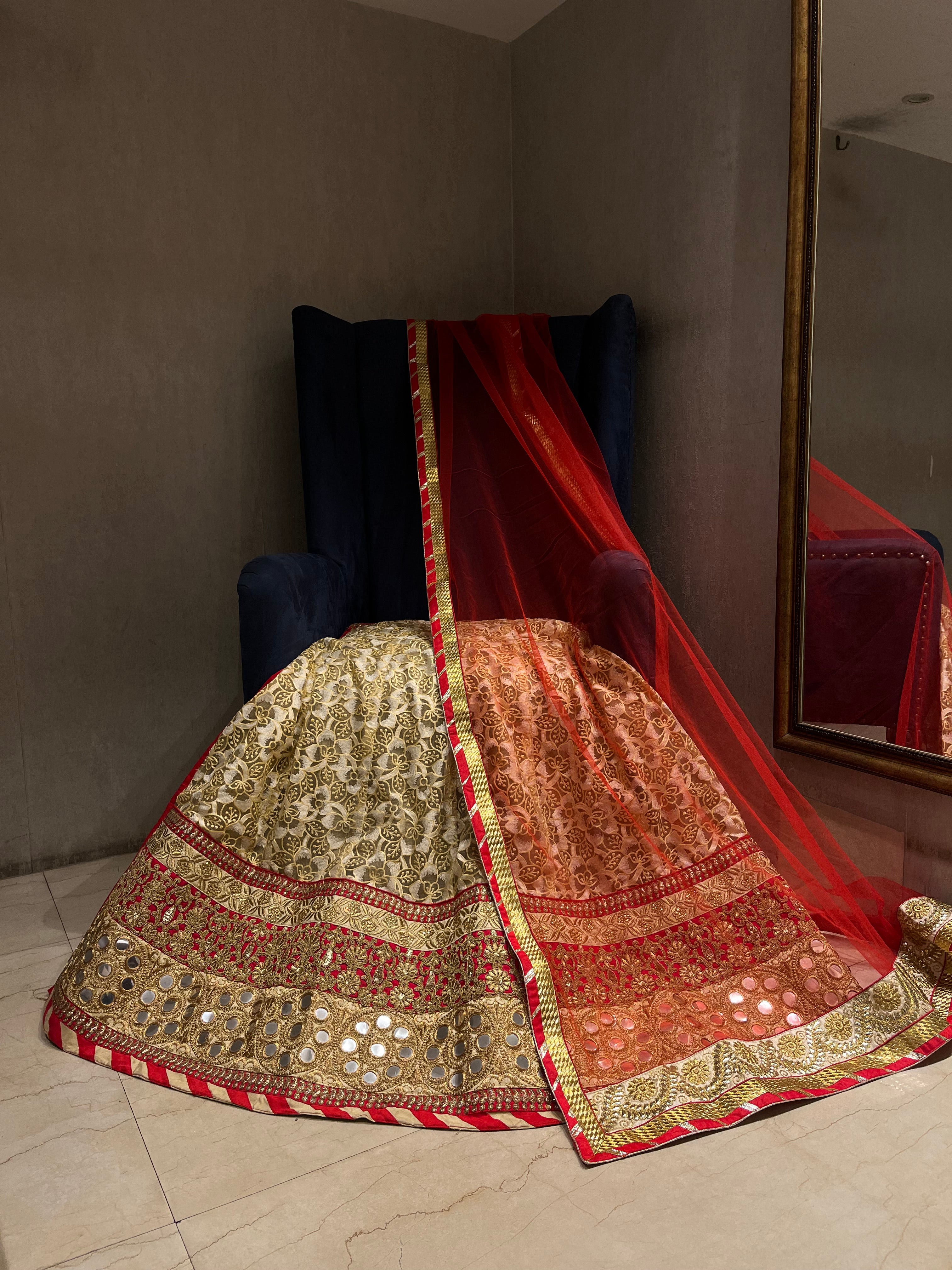 Embroidery Lehenga Set