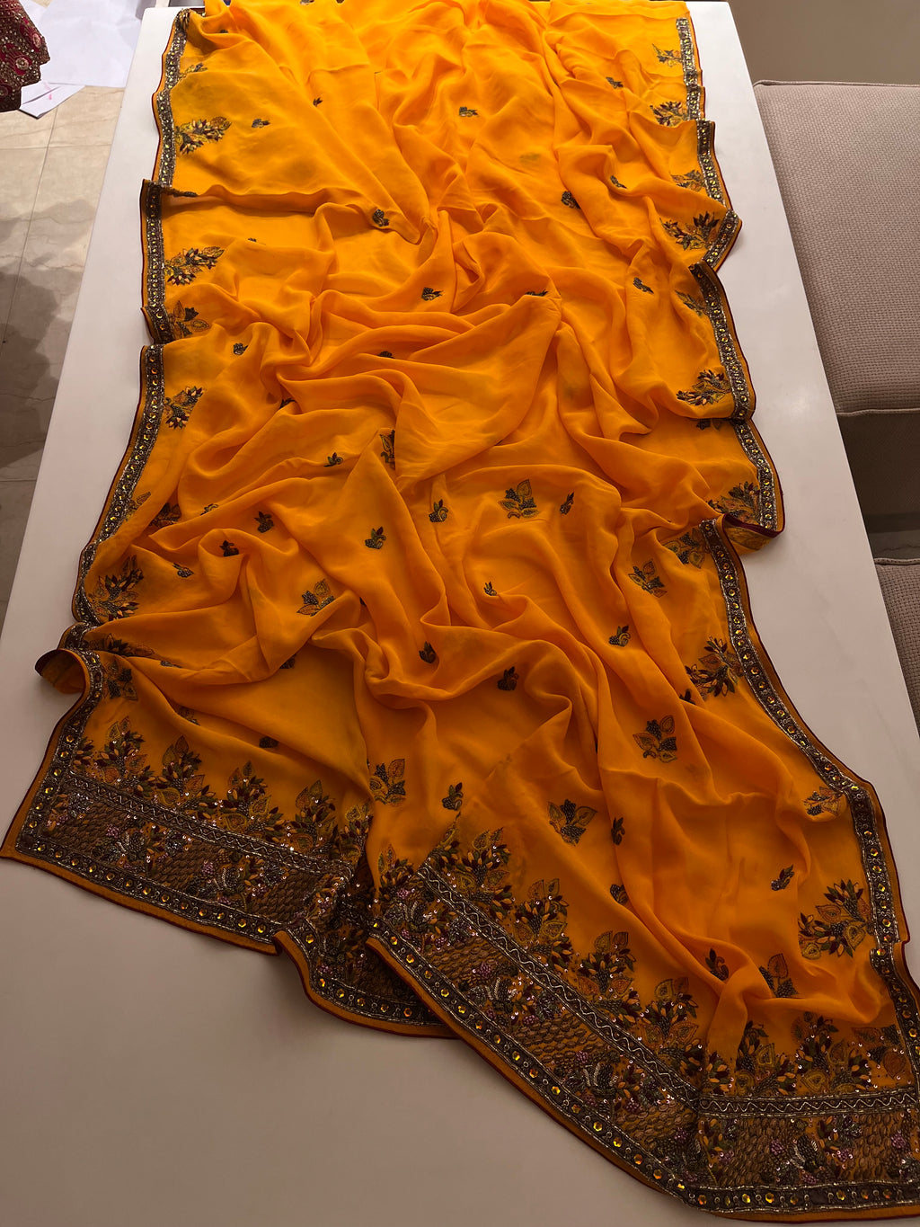 tarun tahiliani designer embroidered saree