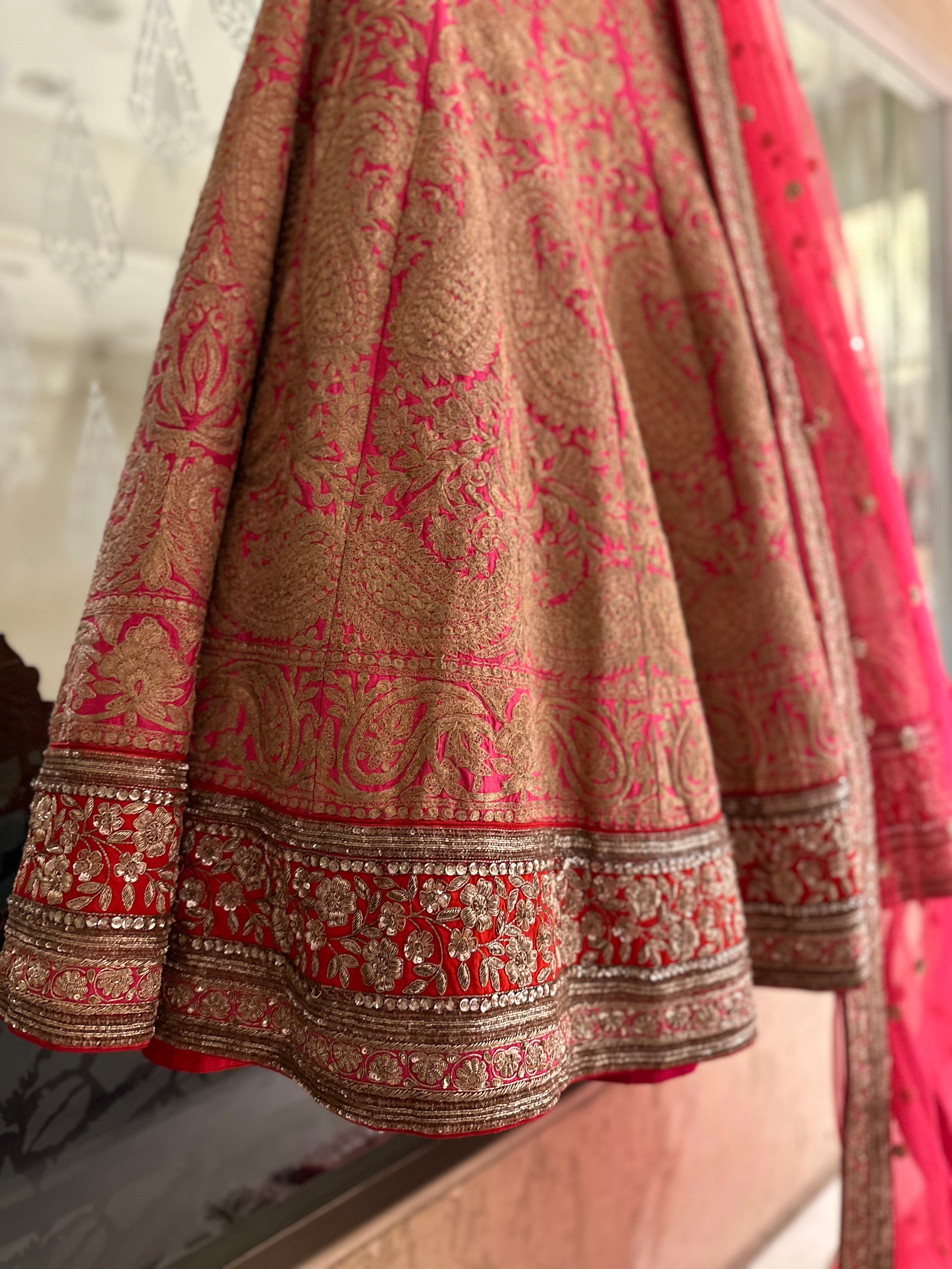 MM Classy and Subtle work lehenga