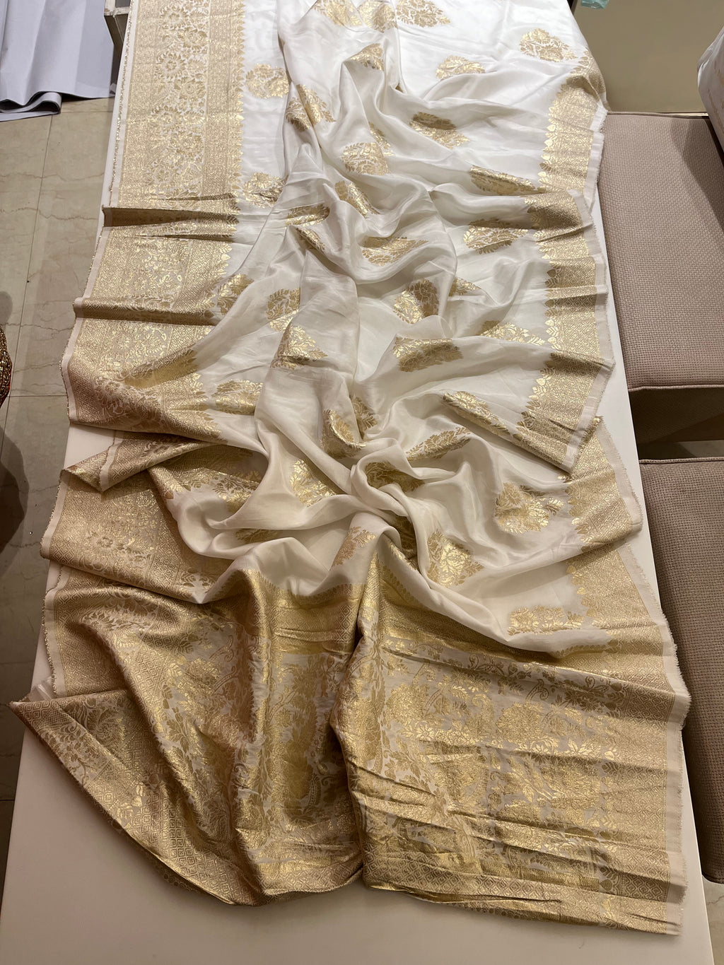 Gold Banaras Saree