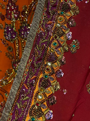Traditional Zardozi Lehenga Set