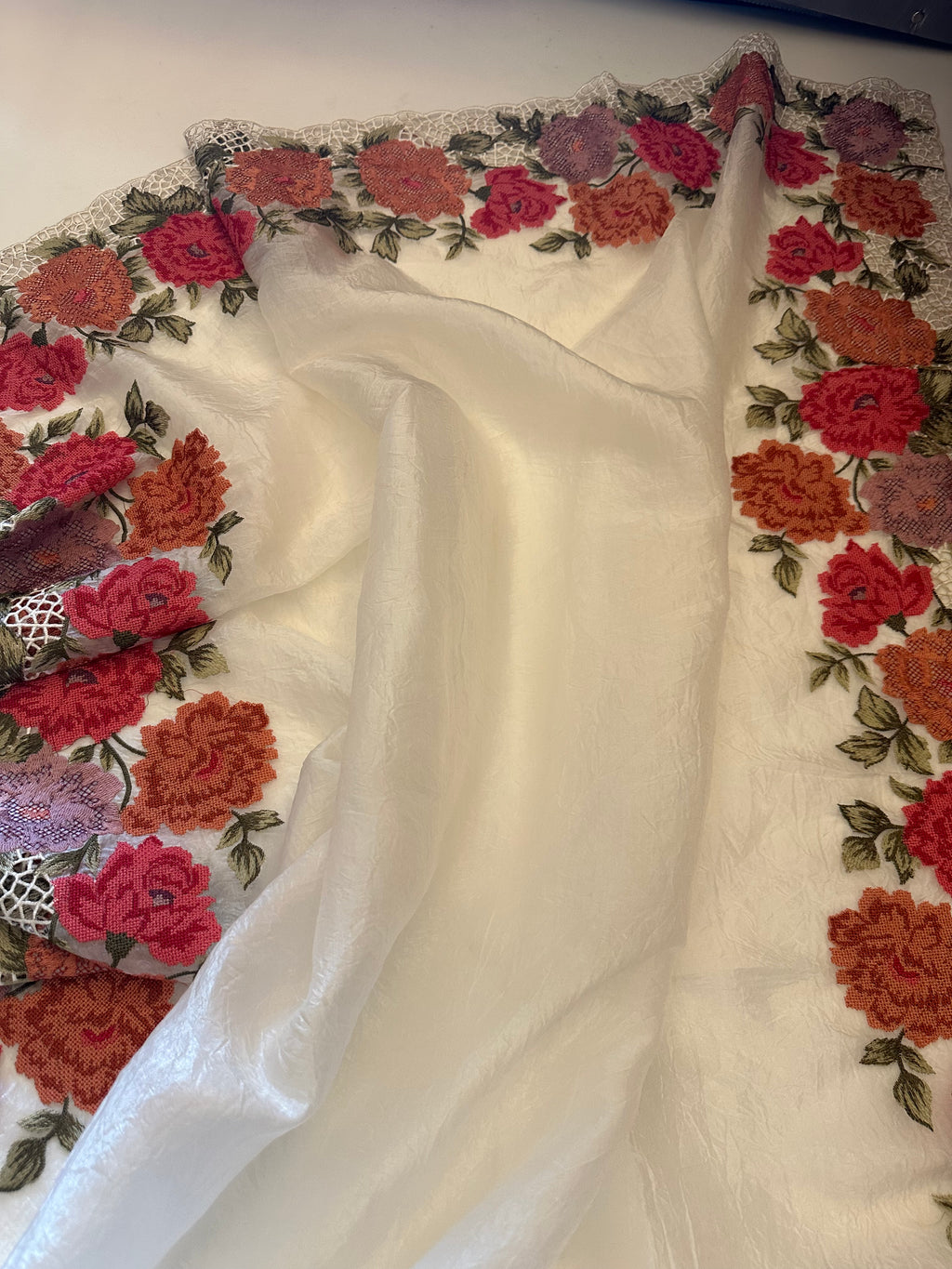 👑 Elizabeth Organza saree