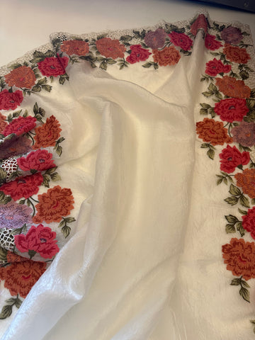 👑 Elizabeth Organza saree