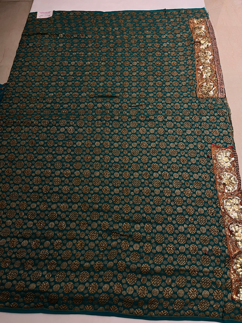 Rust Orange Sequins Lehenga set