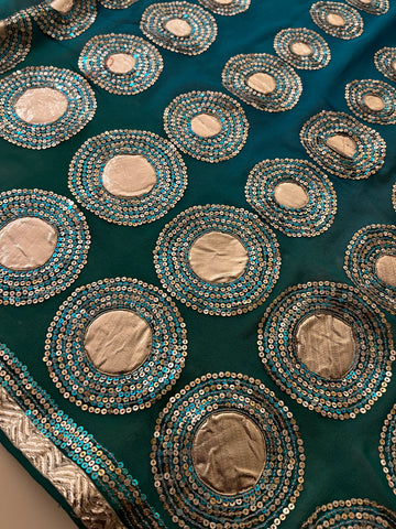 Coin Gotta Patti Saree