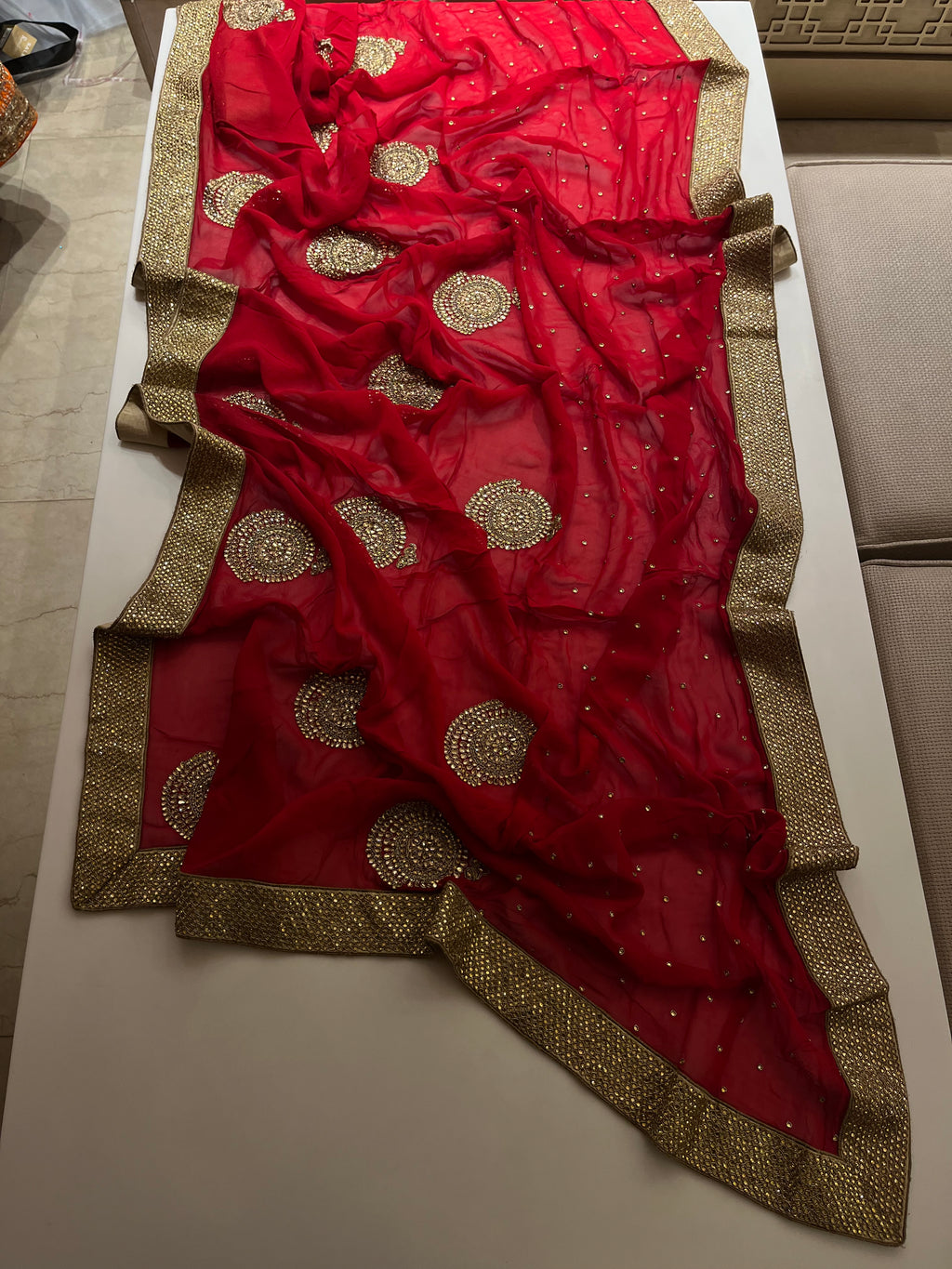 Bridal Red Saree