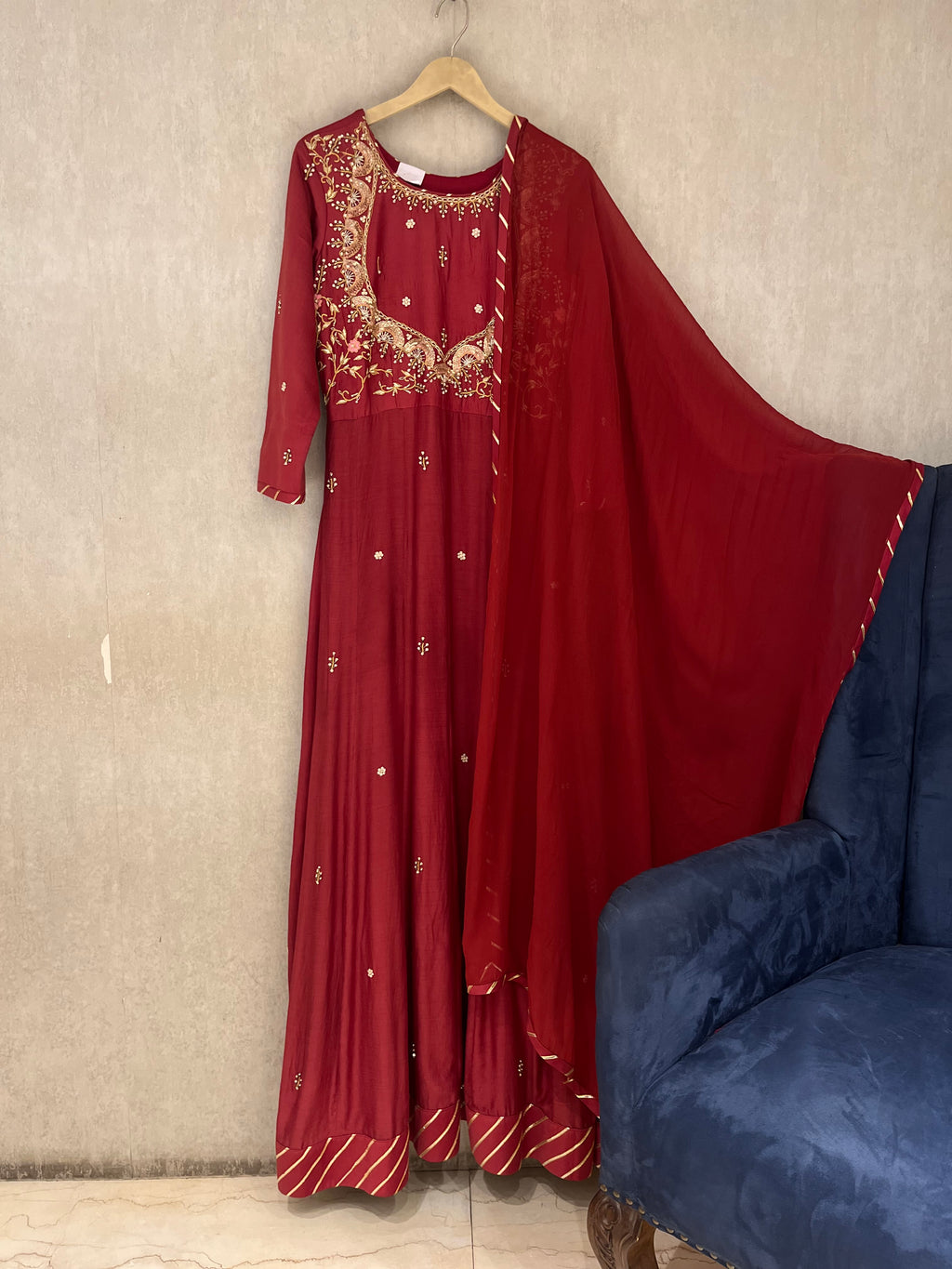 Full Length Anarkali Suit