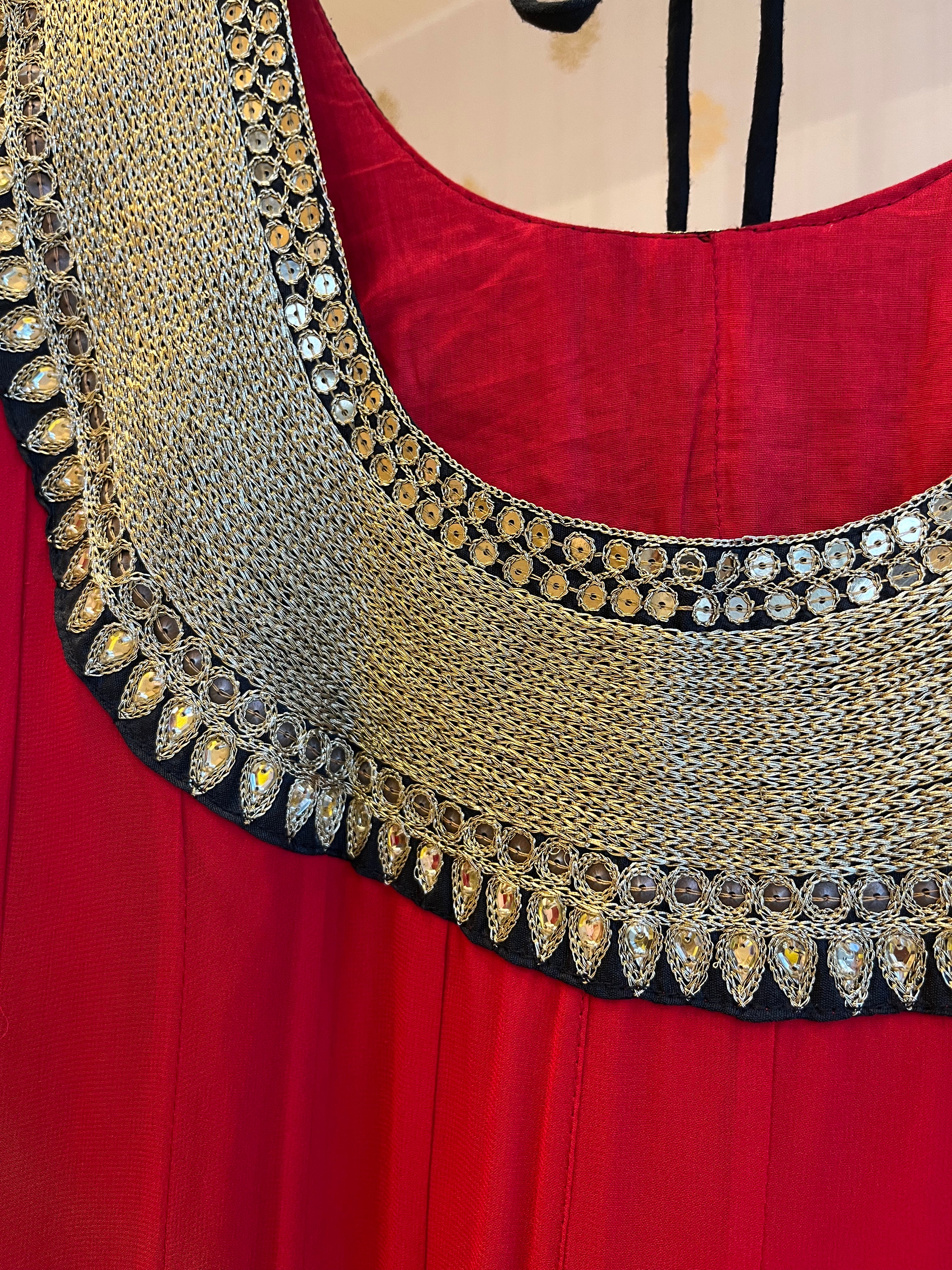 Pure Georgette Anarkali
